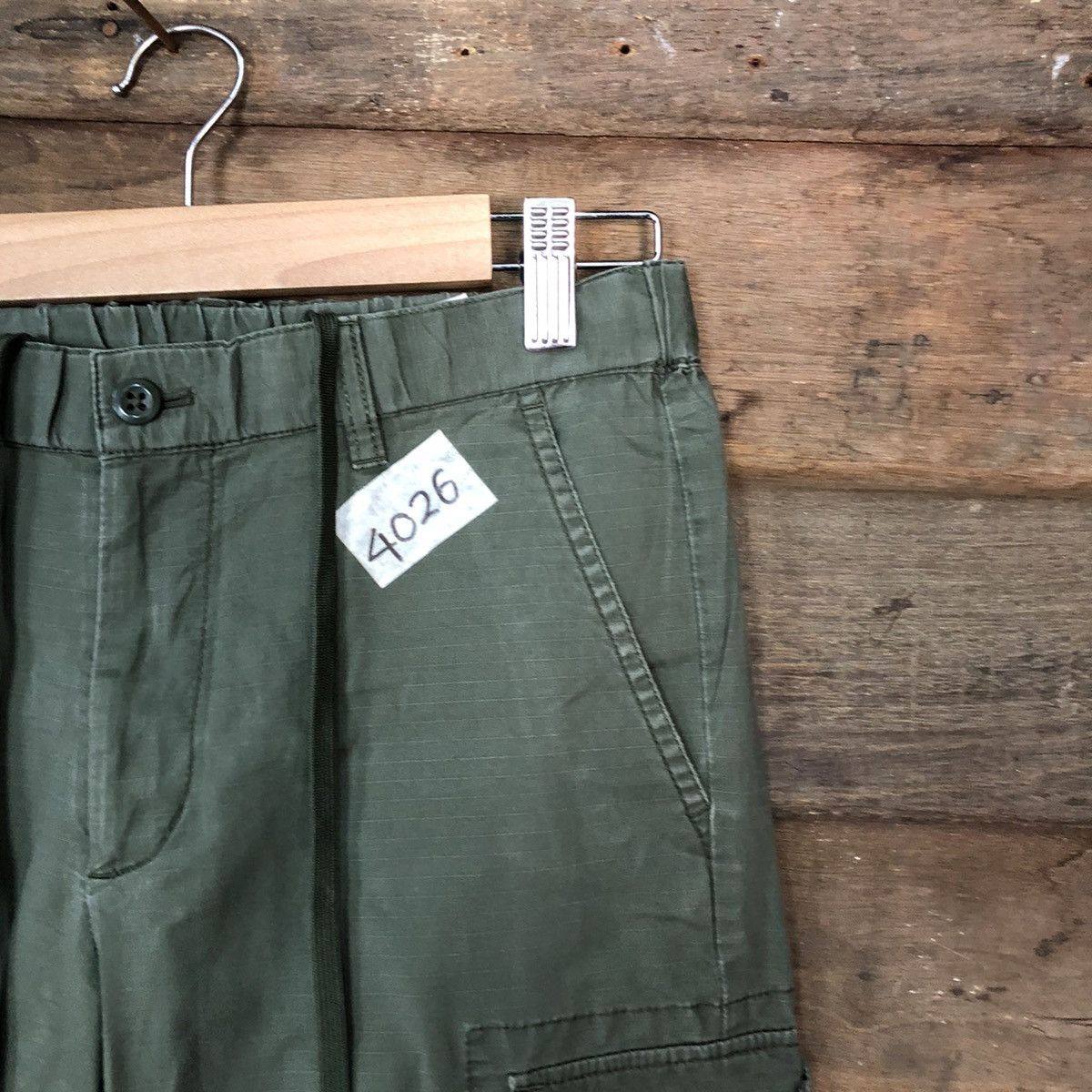Uniqlo Uniqlo Green multi pocket jogger Cargo Pants #4026 Size US 28 / EU 44 - 5 Thumbnail