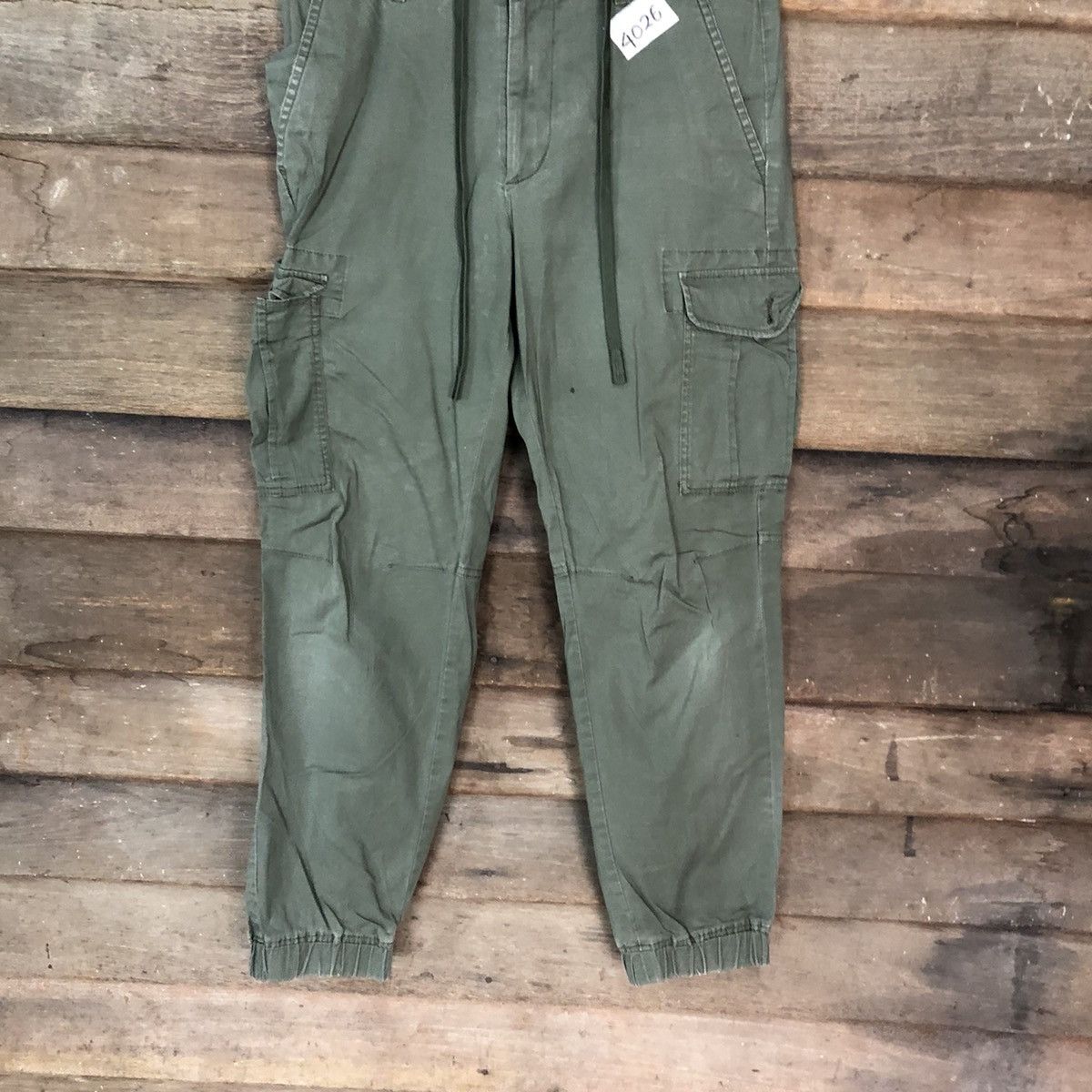 Uniqlo Uniqlo Green multi pocket jogger Cargo Pants #4026 Size US 28 / EU 44 - 3 Thumbnail