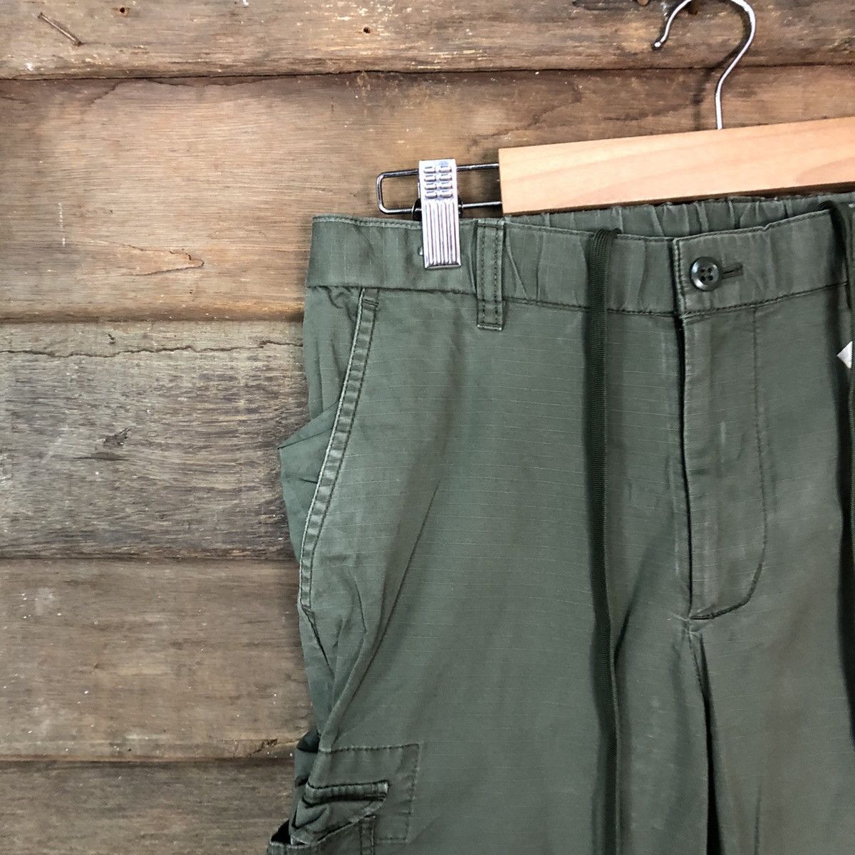 Uniqlo Uniqlo Green multi pocket jogger Cargo Pants #4026 Size US 28 / EU 44 - 4 Thumbnail