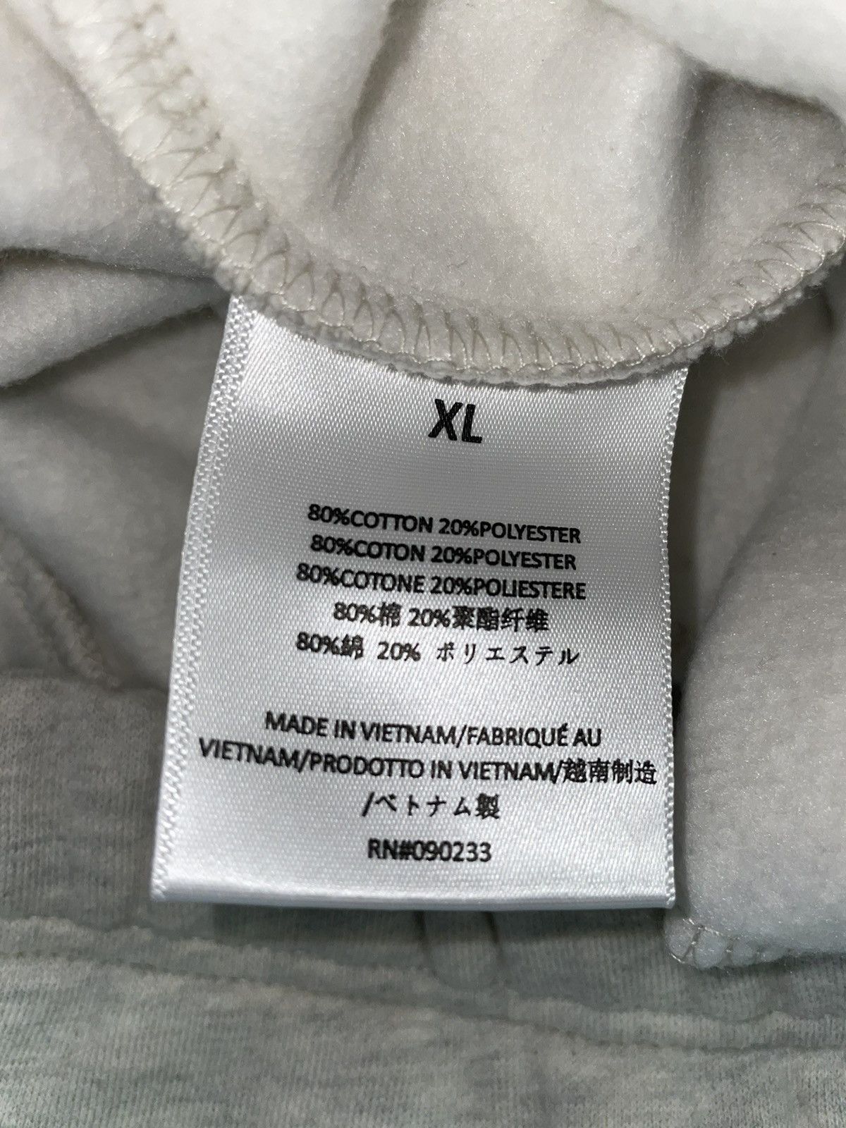 Fear of God Fear of God Essentials Light Oatmeal Hoodie and Sweatpants Size US XL / EU 56 / 4 - 3 Thumbnail
