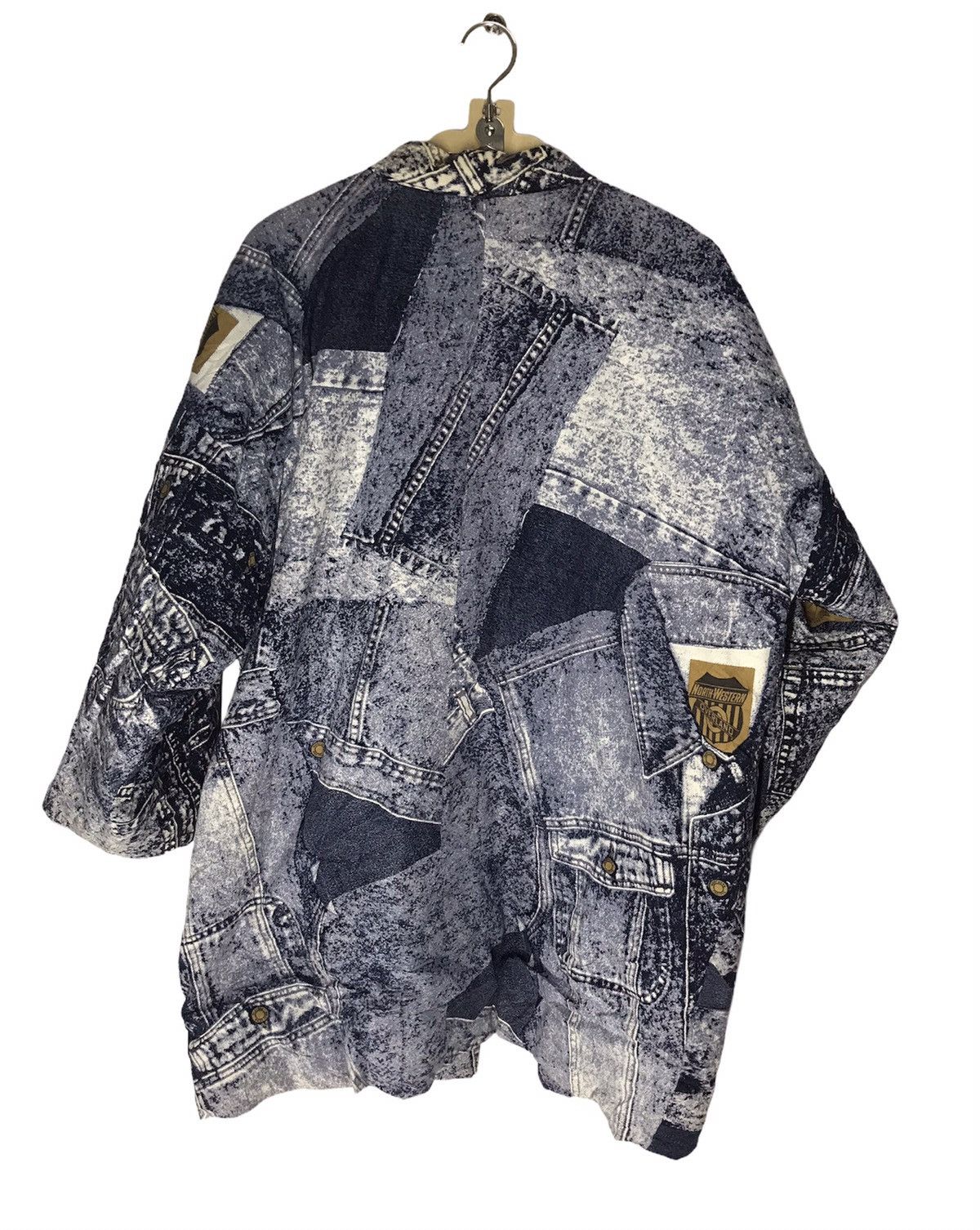 Japanese Brand × Vintage Vintage kimono by kuwano jeans art designs Size US L / EU 52-54 / 3 - 2 Thumbnail