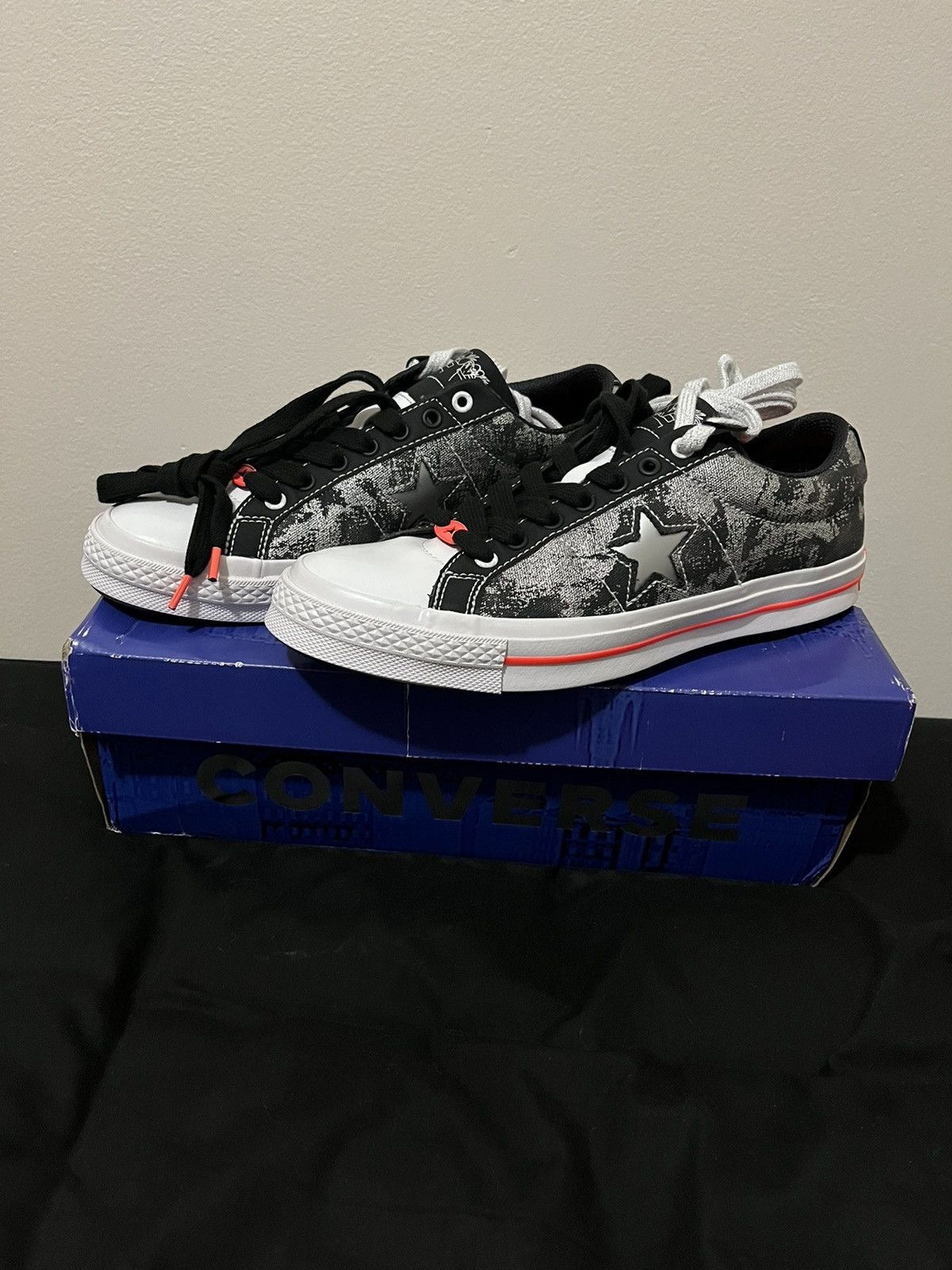 Drain Gang × Sad Boys Sad Boys x Converse One Star Ox Black/Silver | 9 ...