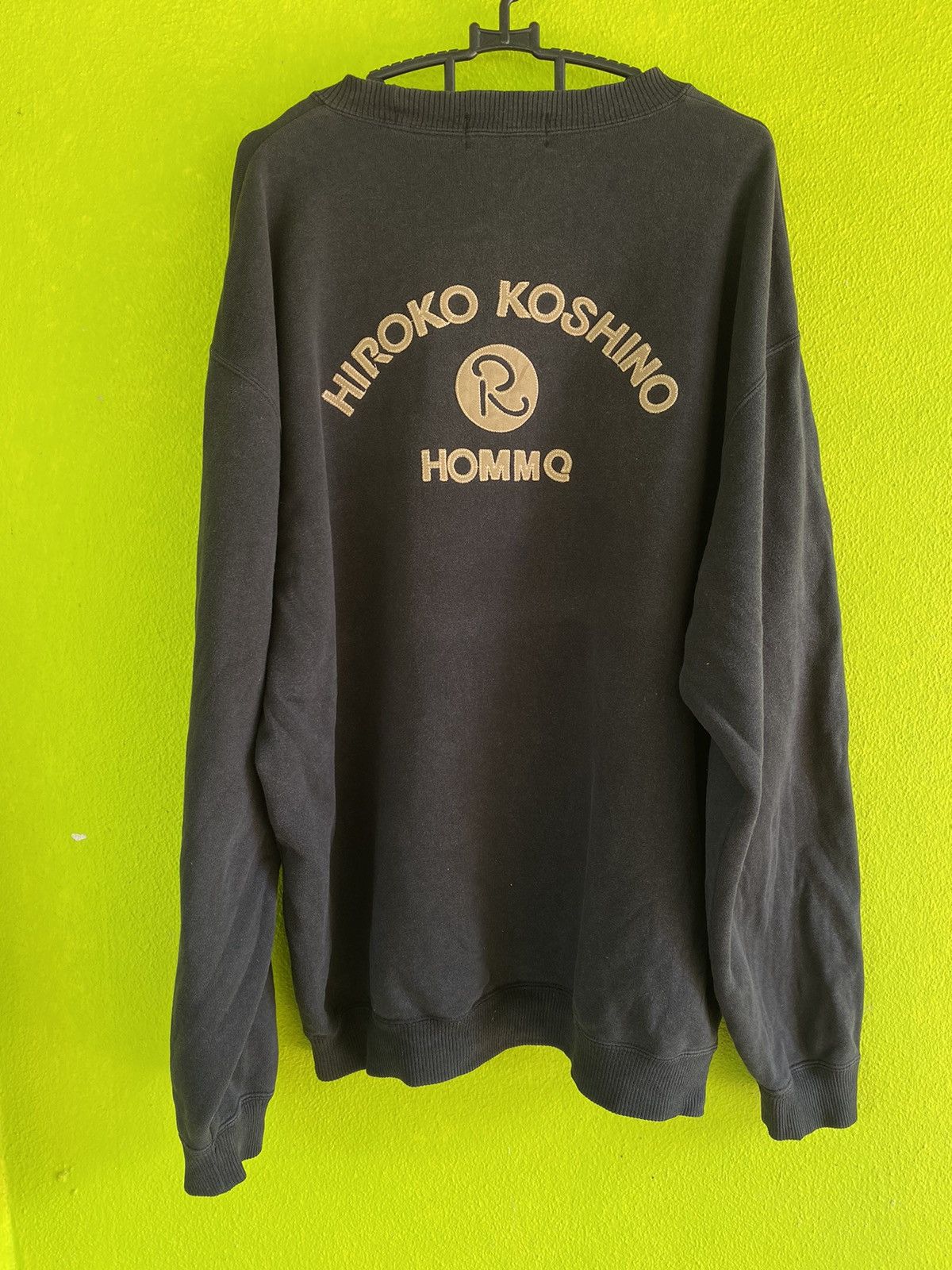 Hiroko Koshino Homme Vintage Hiroko Koshino Homme Sweatshirt Size US XL / EU 56 / 4 - 1 Thumbnail