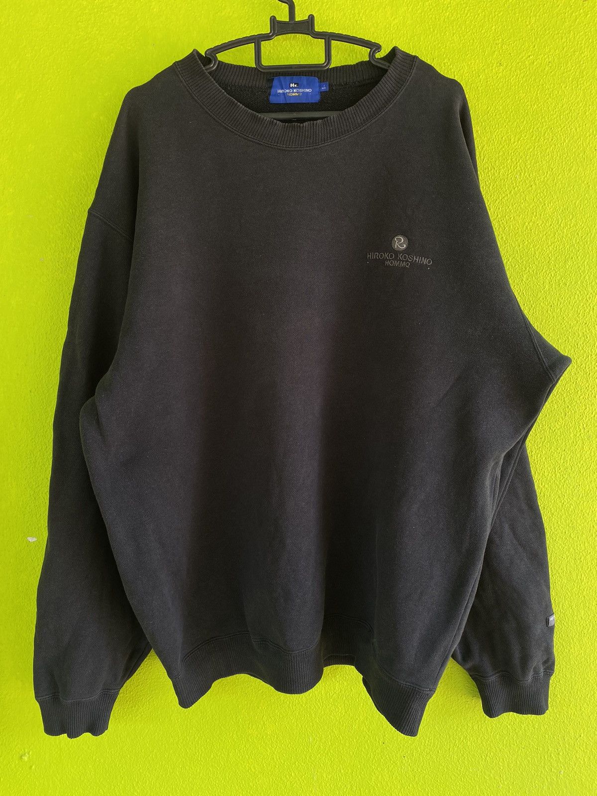 Hiroko Koshino Homme Vintage Hiroko Koshino Homme Sweatshirt Size US XL / EU 56 / 4 - 2 Thumbnail