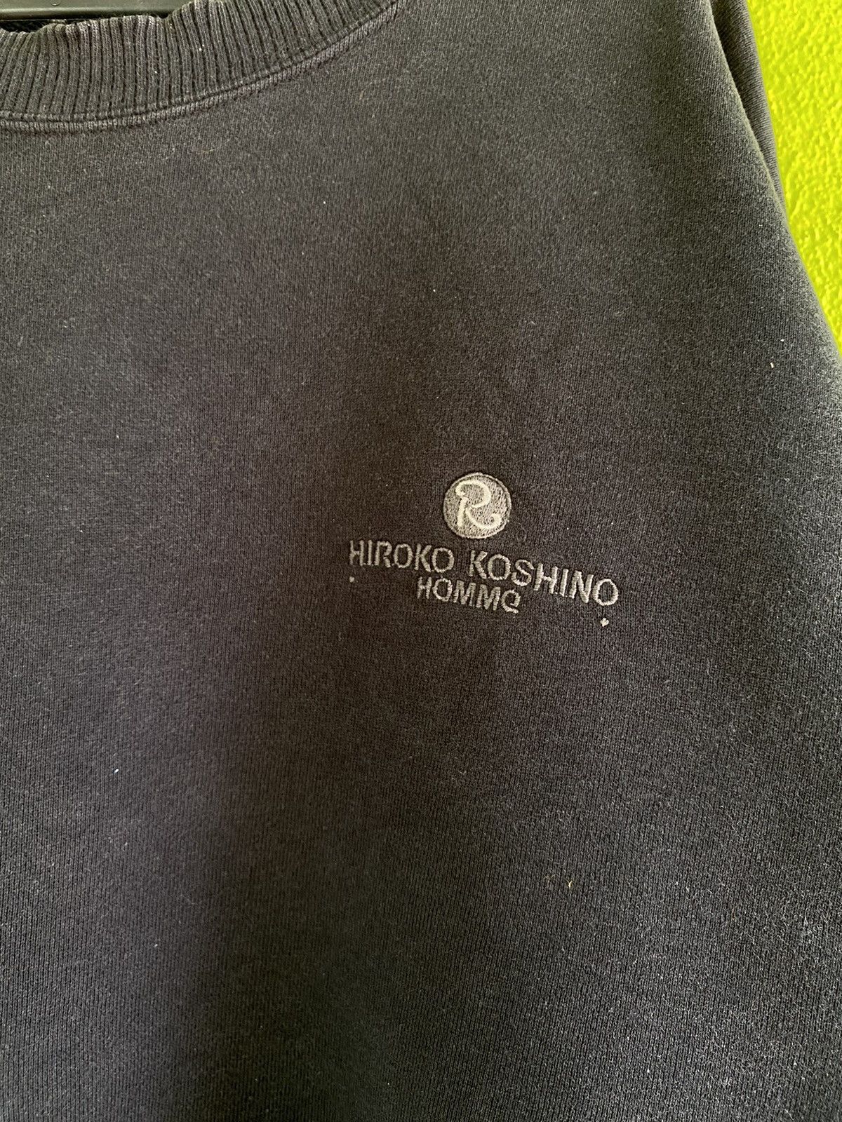 Hiroko Koshino Homme Vintage Hiroko Koshino Homme Sweatshirt Size US XL / EU 56 / 4 - 3 Thumbnail