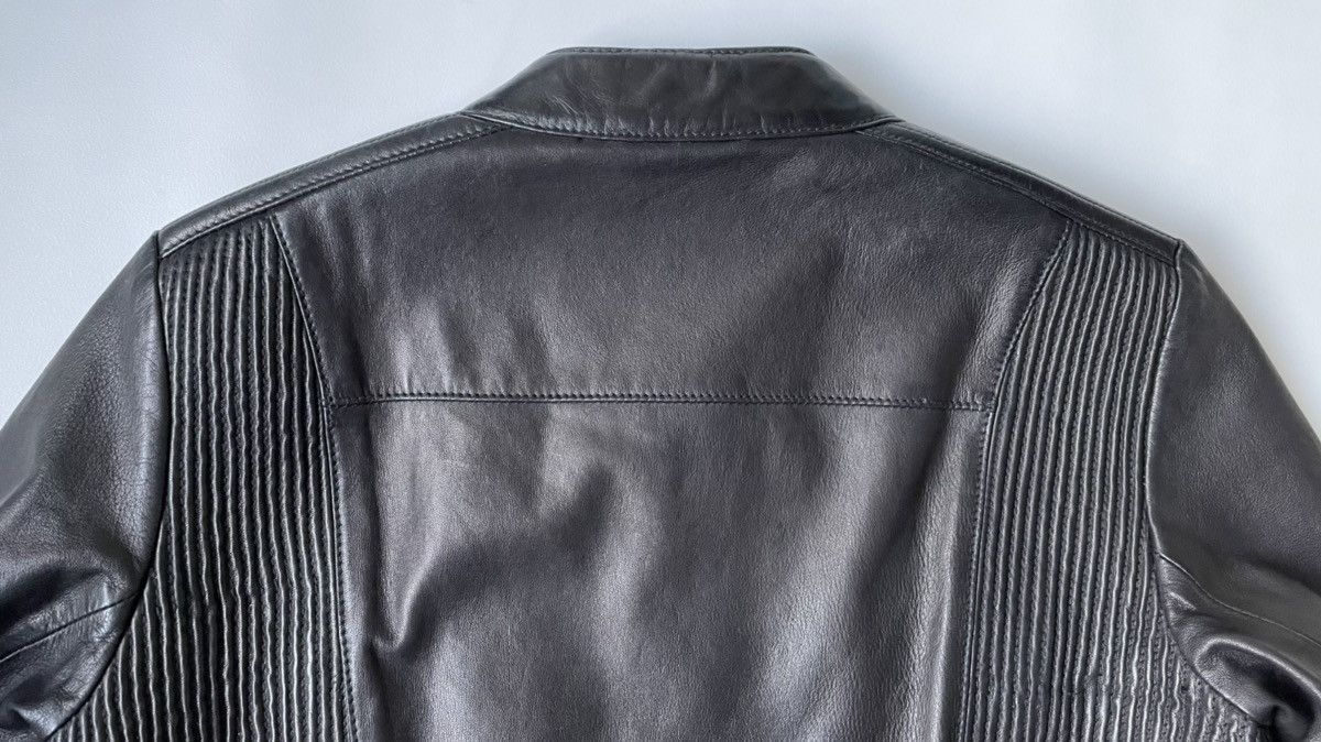 Maison Margiela A/W 11 Astro Black Leather ‘5 Zip’ Jacket Size US M / EU 48-50 / 2 - 17 Thumbnail