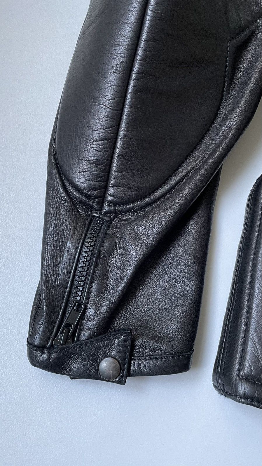 Maison Margiela A/W 11 Astro Black Leather ‘5 Zip’ Jacket Size US M / EU 48-50 / 2 - 20 Thumbnail