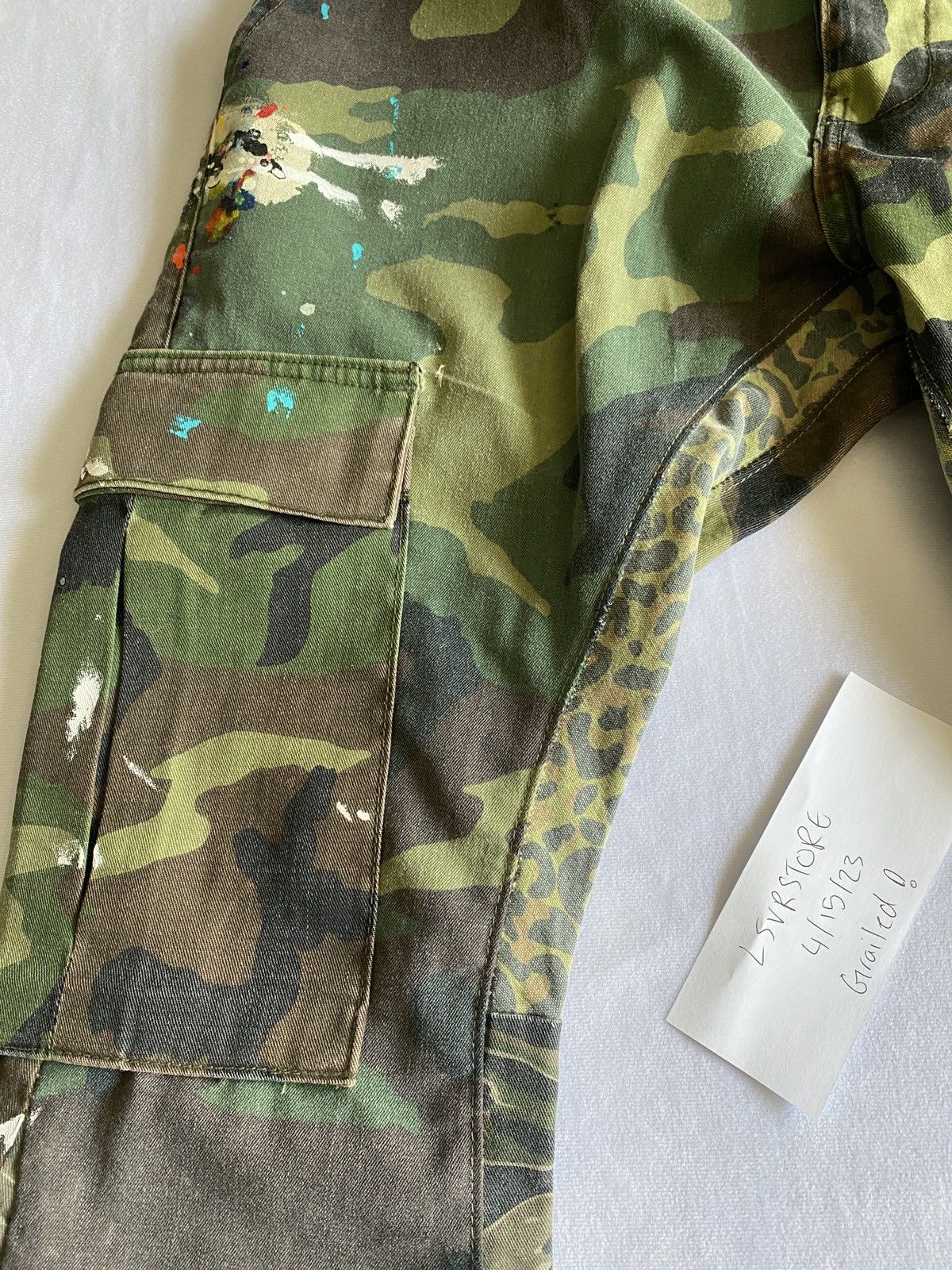 Gallery Dept. LA Camo Flare 32 Gently Used* Size US 32 / EU 48 - 5 Thumbnail