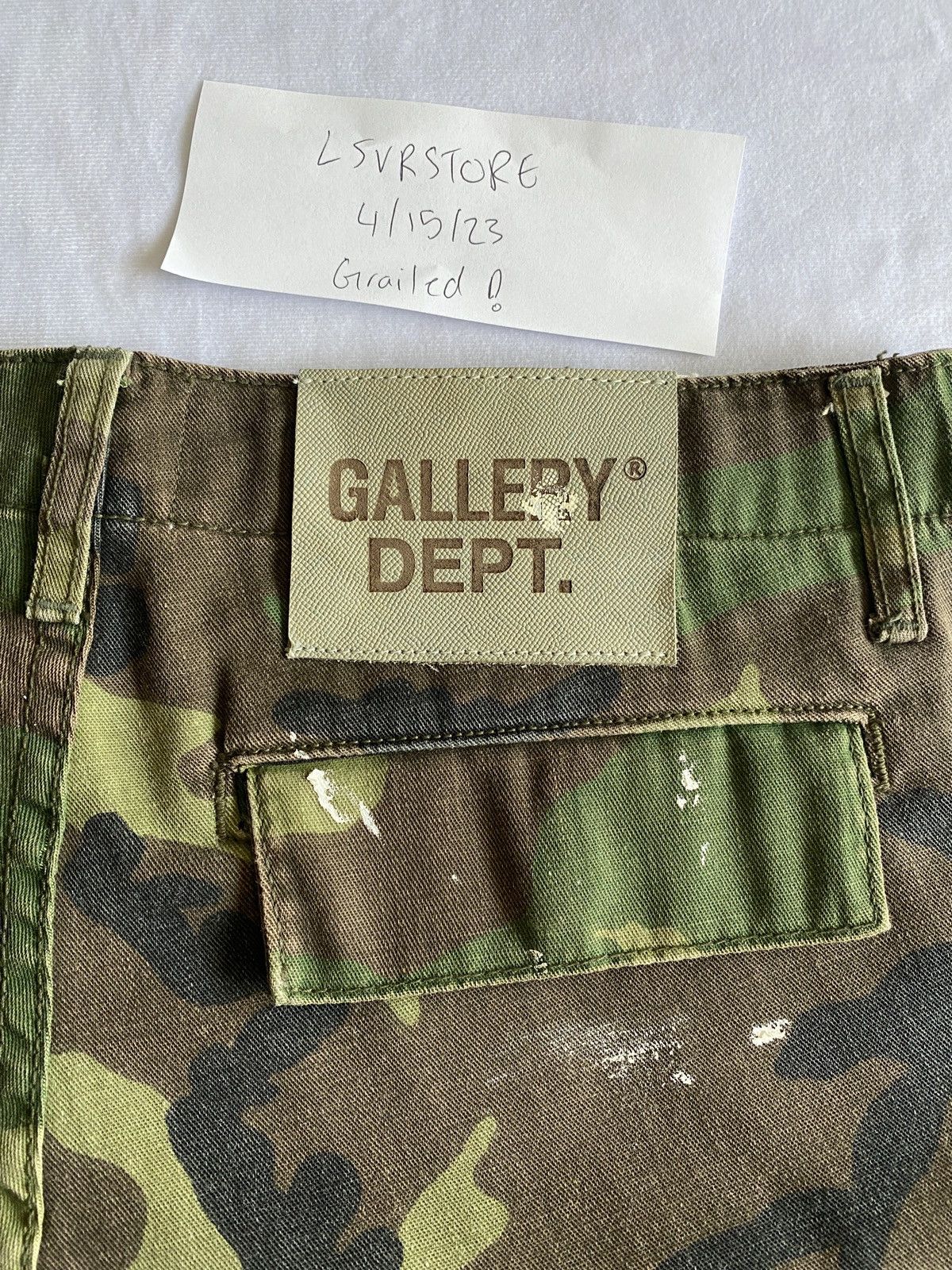 Gallery Dept. LA Camo Flare 32 Gently Used* Size US 32 / EU 48 - 8 Thumbnail