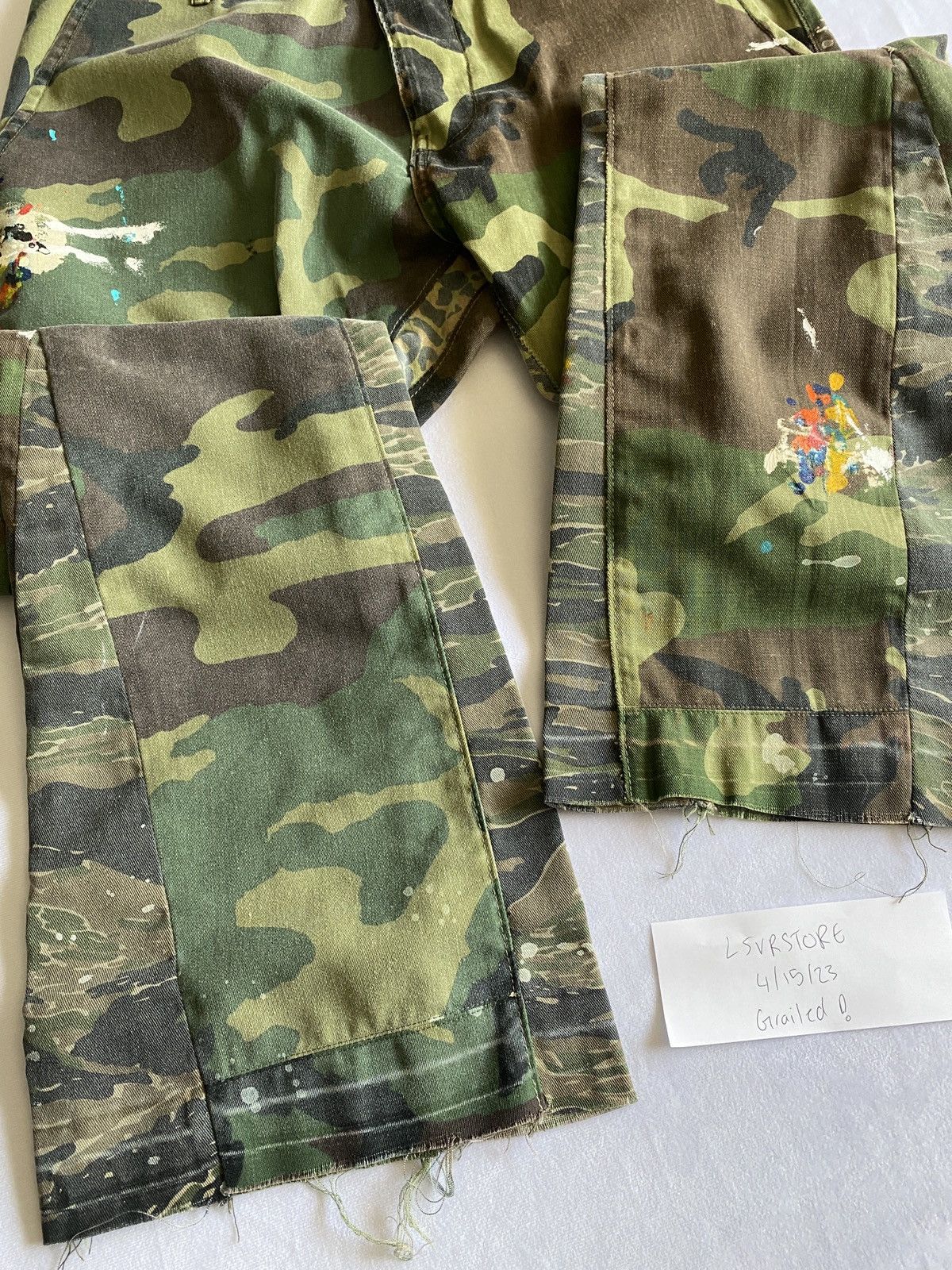 Gallery Dept. LA Camo Flare 32 Gently Used* Size US 32 / EU 48 - 6 Thumbnail