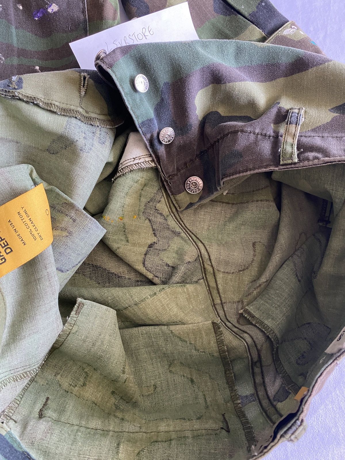 Gallery Dept. LA Camo Flare 32 Gently Used* Size US 32 / EU 48 - 14 Thumbnail