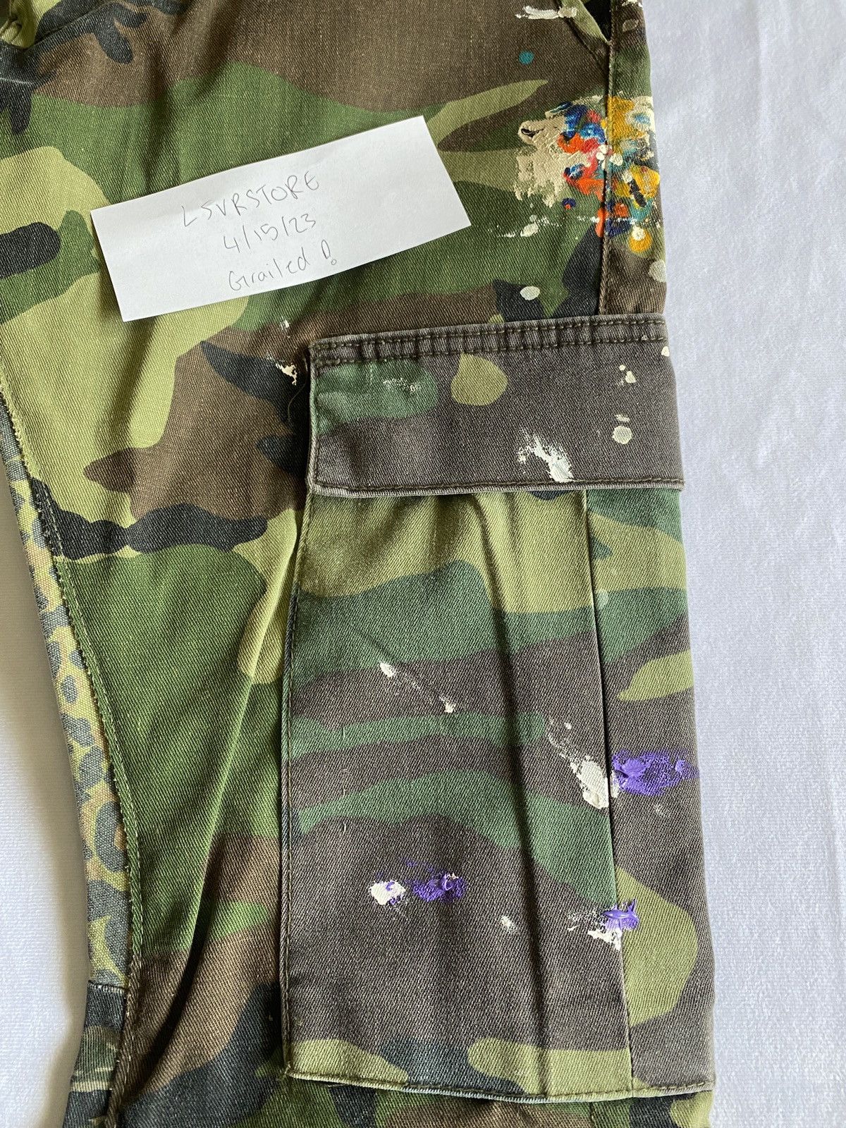 Gallery Dept. LA Camo Flare 32 Gently Used* Size US 32 / EU 48 - 4 Thumbnail