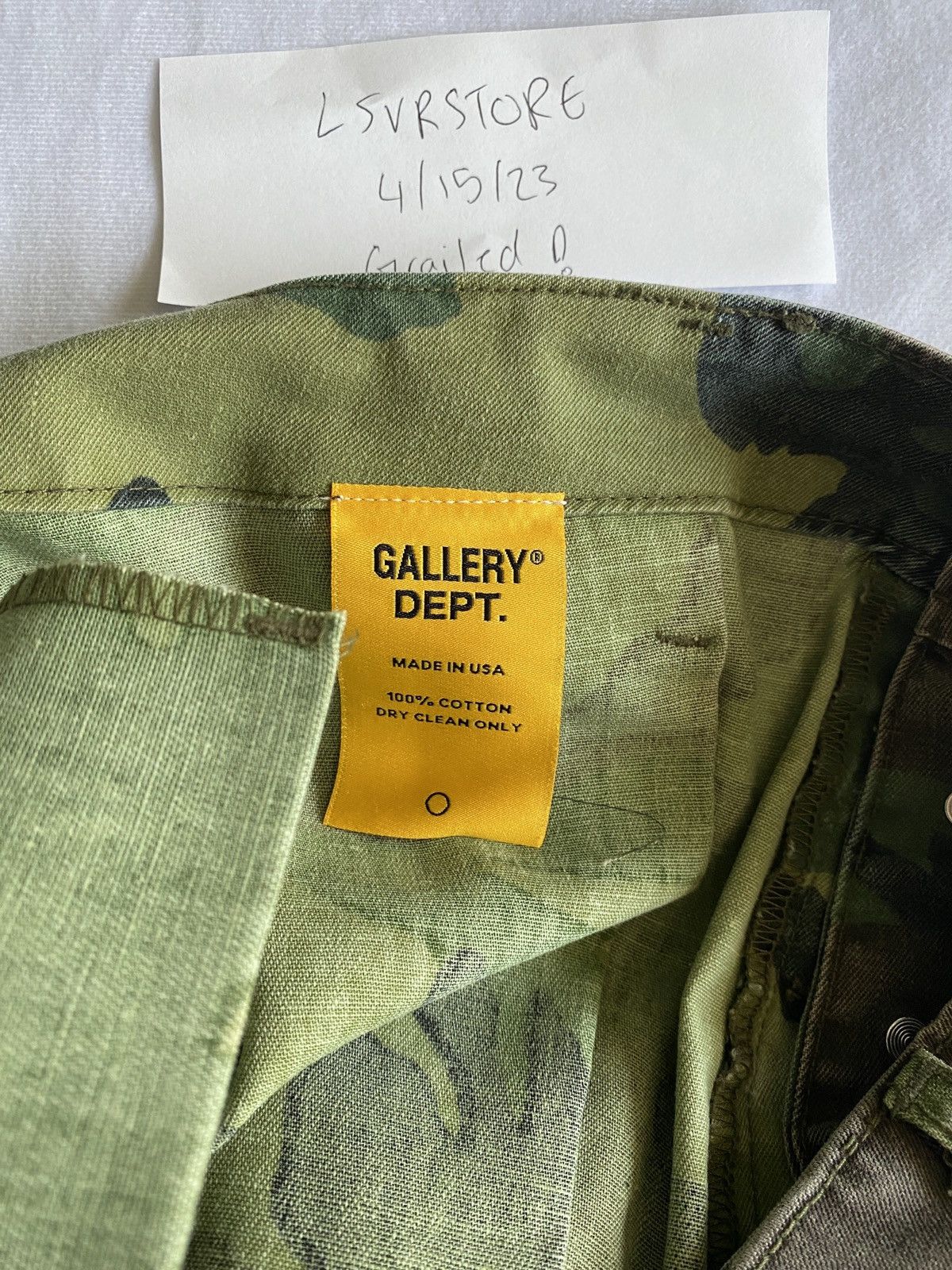 Gallery Dept. LA Camo Flare 32 Gently Used* Size US 32 / EU 48 - 10 Thumbnail