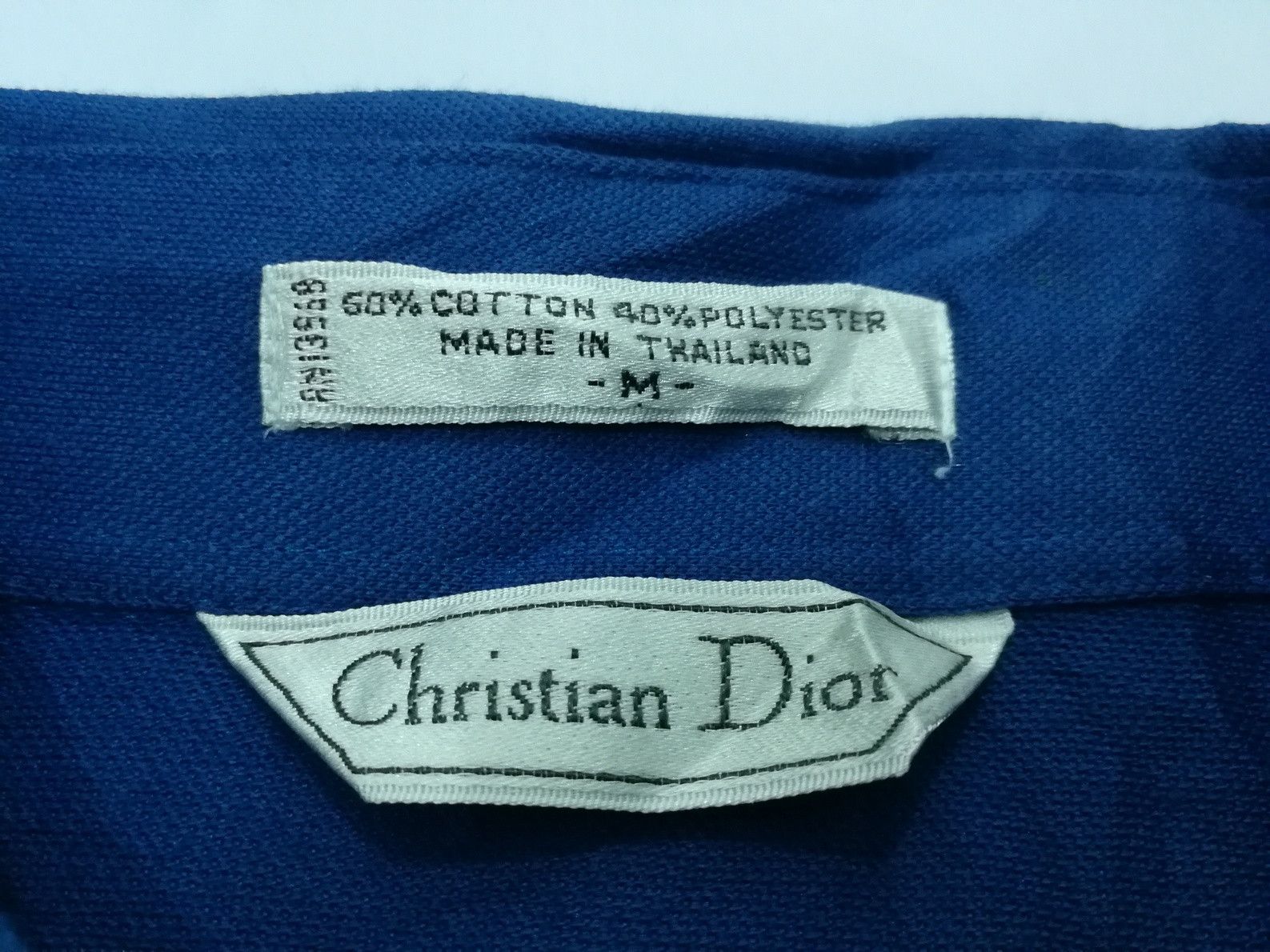 Christian Dior Monsieur Vintage Christian Dior Double Pockets Shirt Classic Size US M / EU 48-50 / 2 - 2 Thumbnail