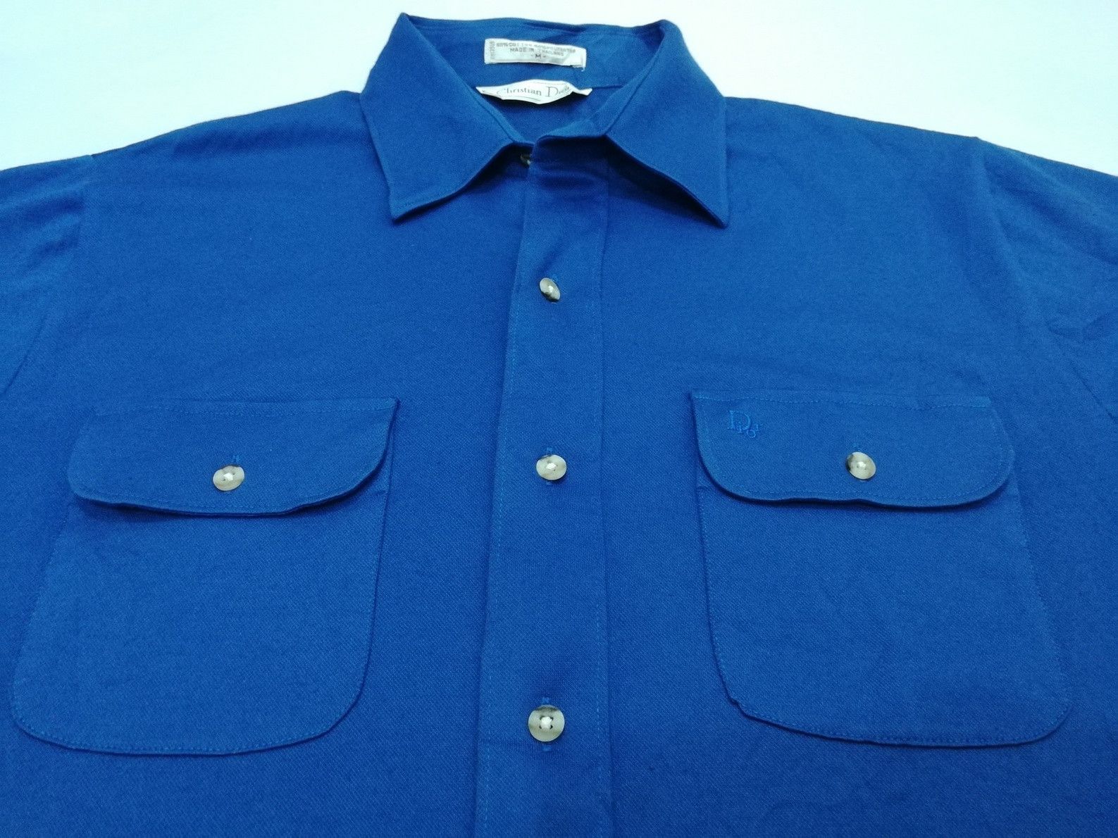 Christian Dior Monsieur Vintage Christian Dior Double Pockets Shirt Classic Size US M / EU 48-50 / 2 - 3 Thumbnail