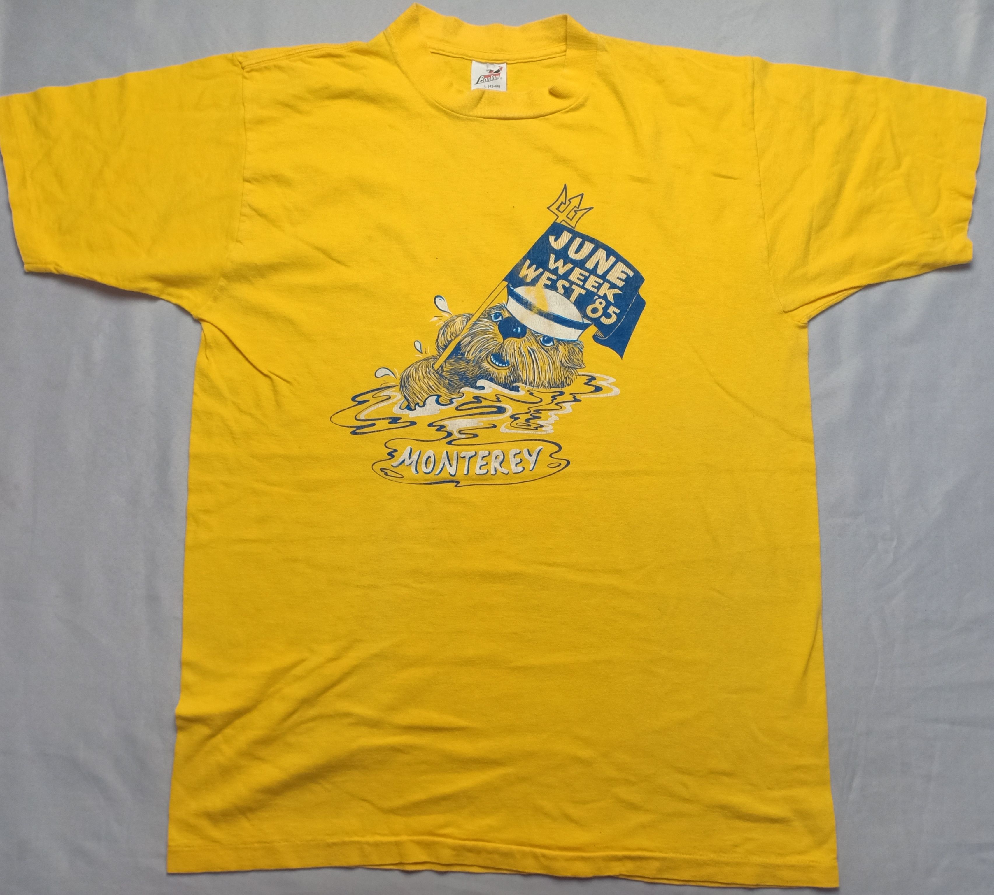 Vintage Vintage 80s Bantam June Week West Monterey Event Tee Size US M / EU 48-50 / 2 - 2 Thumbnail