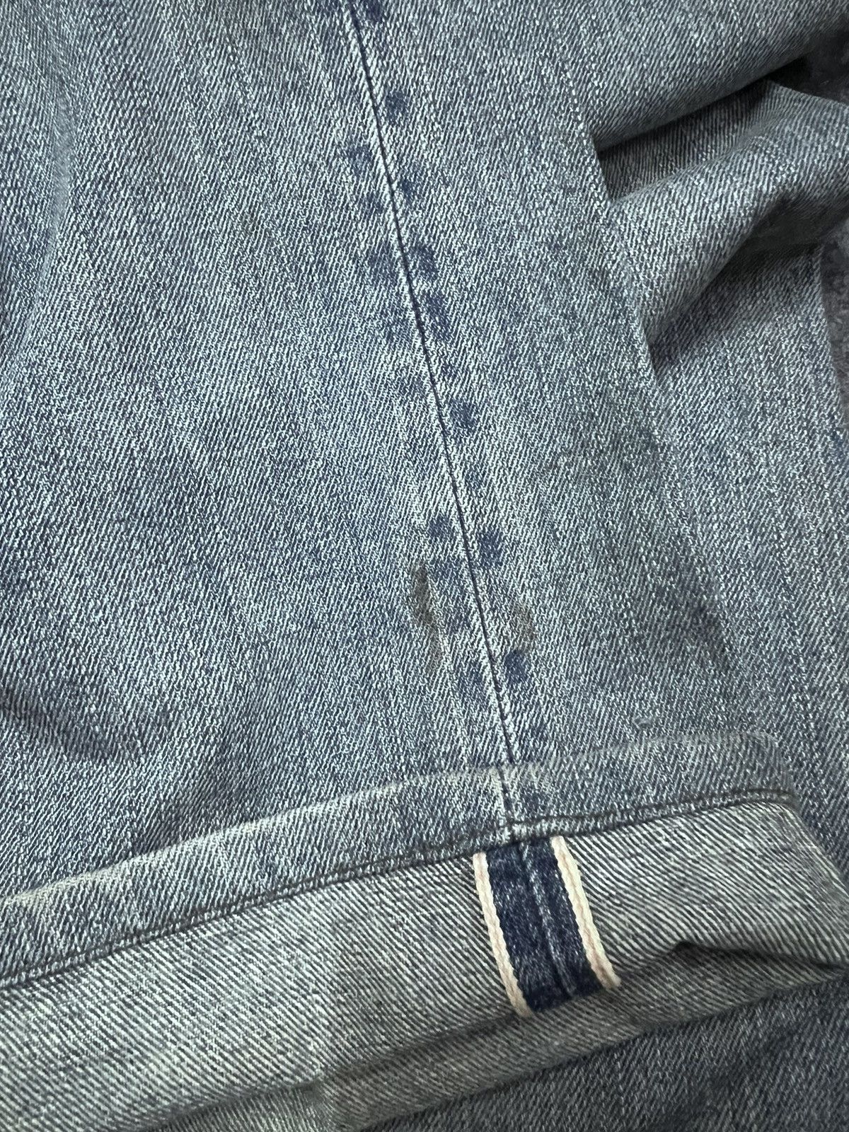 Japanese Brand × Vintage THRASHED🔥EDWIN 505 SALVAGE DISTRESSED DENIM PANT Size US 30 / EU 46 - 10 Thumbnail