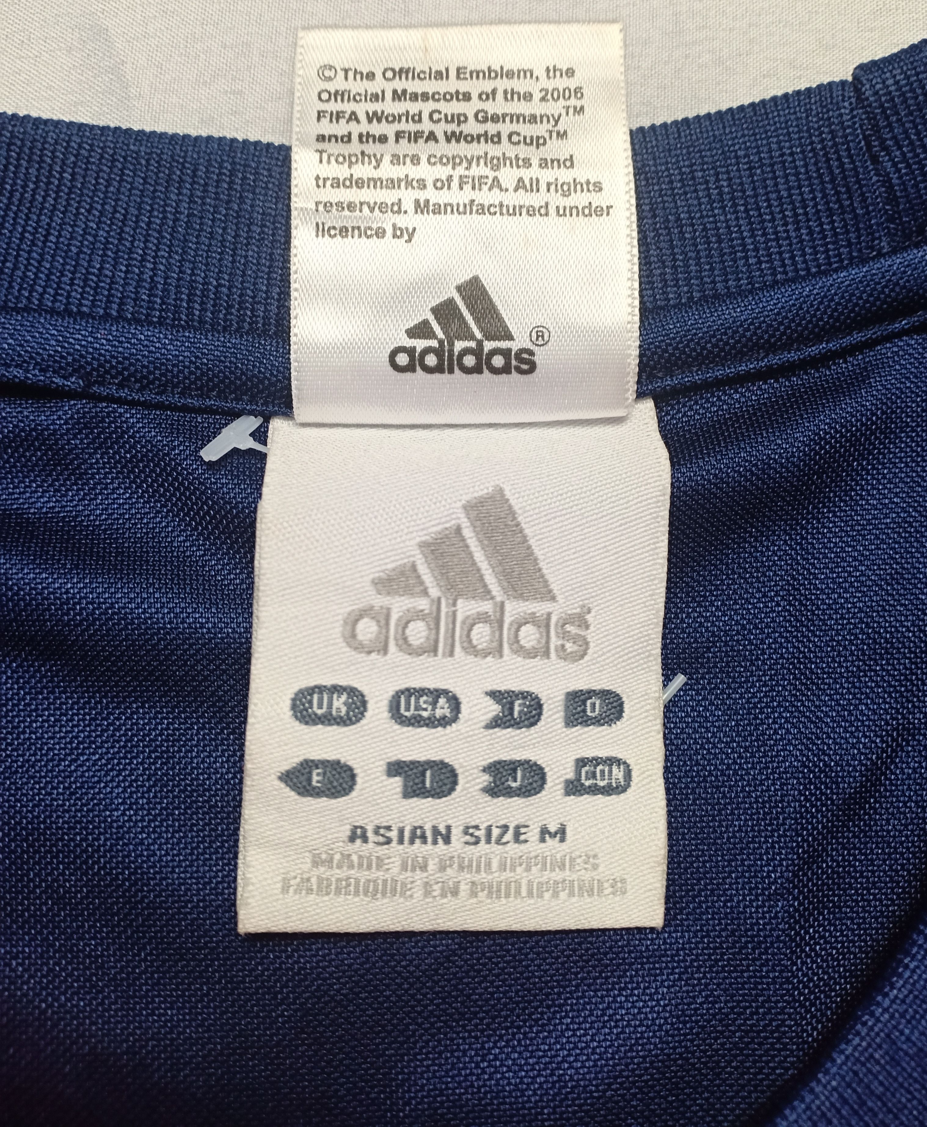 Adidas Adidas England Fifa World Cup 2006 Germany Jersey Size US M / EU 48-50 / 2 - 6 Thumbnail