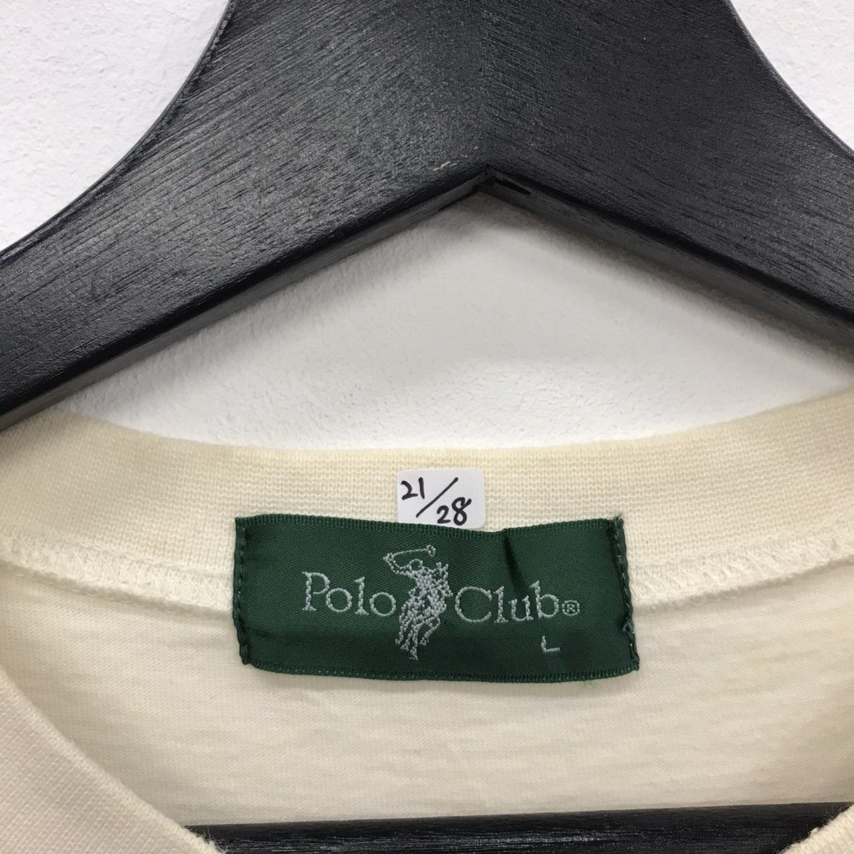 Beverly Hills Polo Club × Vintage Rare!! Vintage Polo Club Spellout Embroidery Tee Size US L / EU 52-54 / 3 - 12 Thumbnail