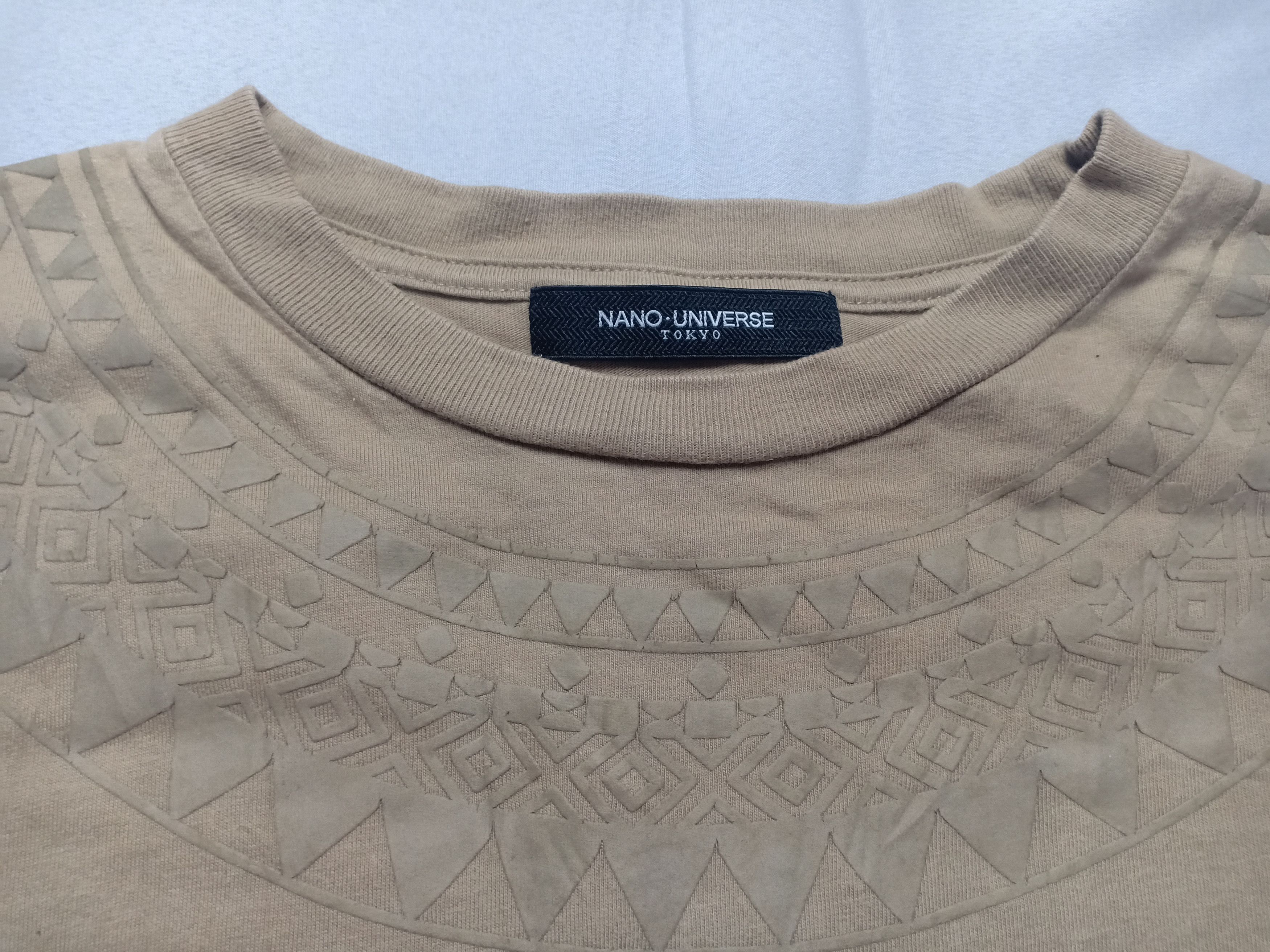 Japanese Brand HYPE Nano Universe Tokyo Tee Size US L / EU 52-54 / 3 - 3 Thumbnail