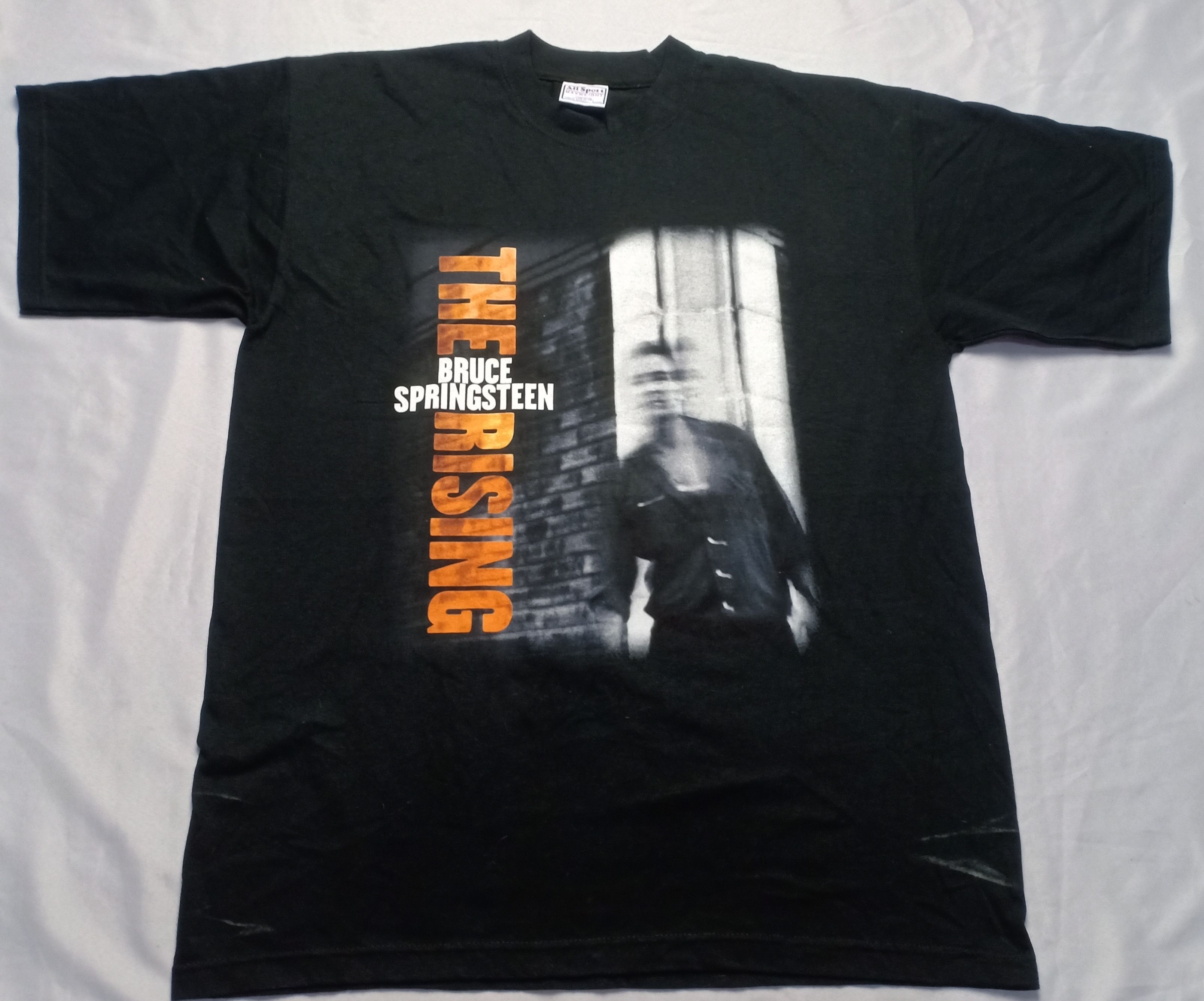 Band Tees Vintage 90s Bruce Springsteen The Rising Album Tour Tee Size US L / EU 52-54 / 3 - 1 Thumbnail