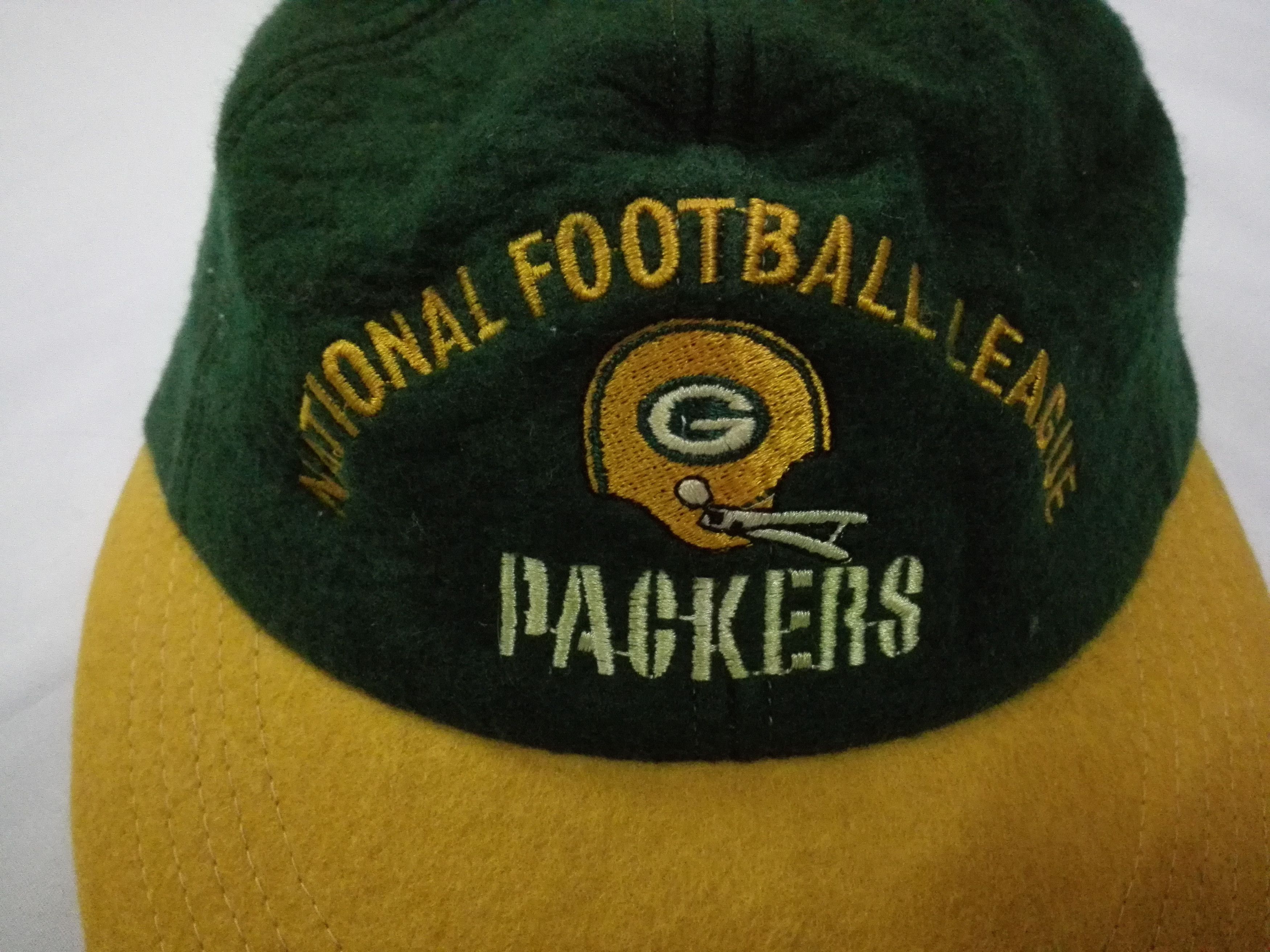 NFL Rare Green Bay PACKERS Hat Cap Size ONE SIZE - 2 Thumbnail