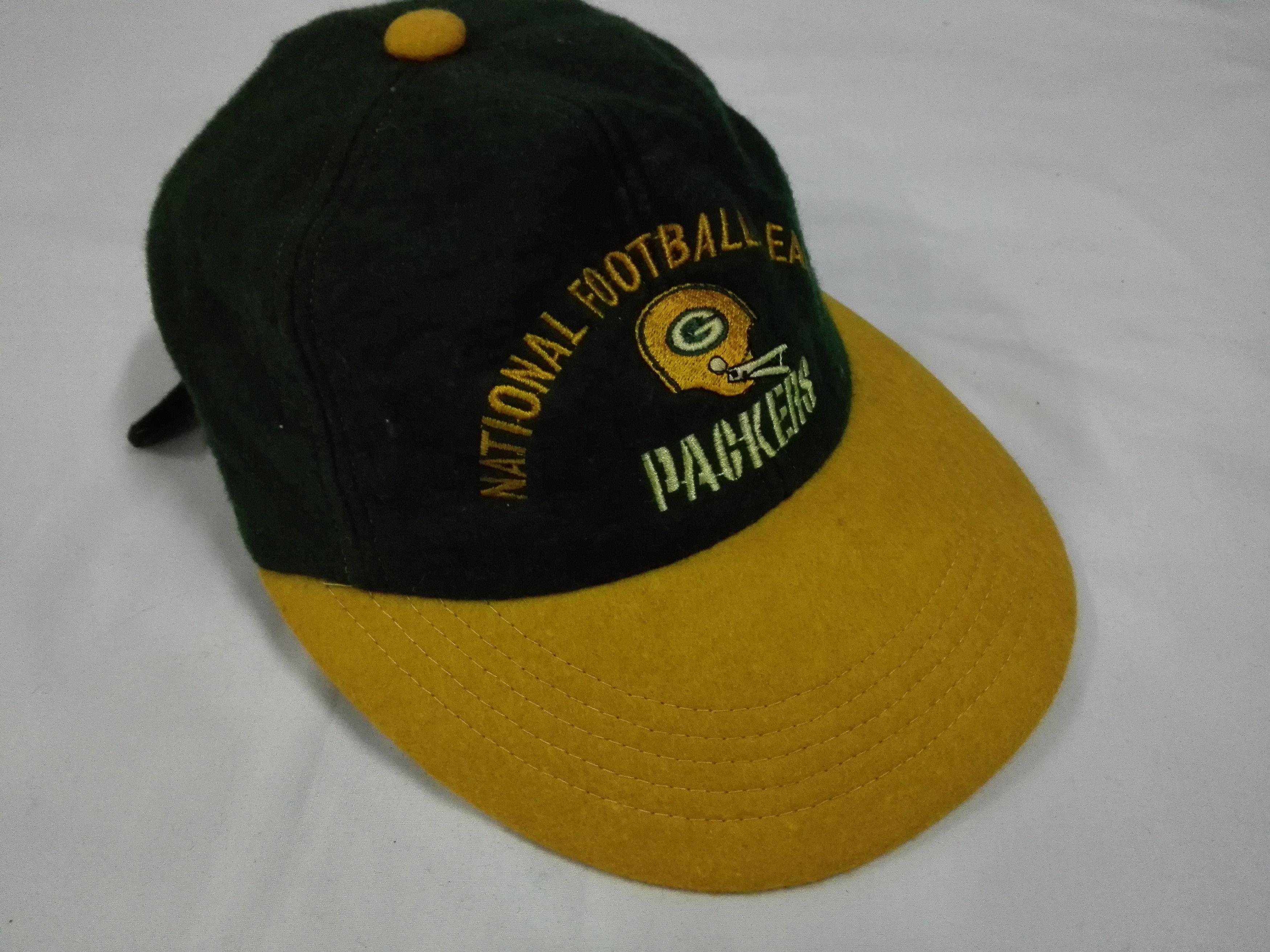 NFL Rare Green Bay PACKERS Hat Cap Size ONE SIZE - 1 Thumbnail