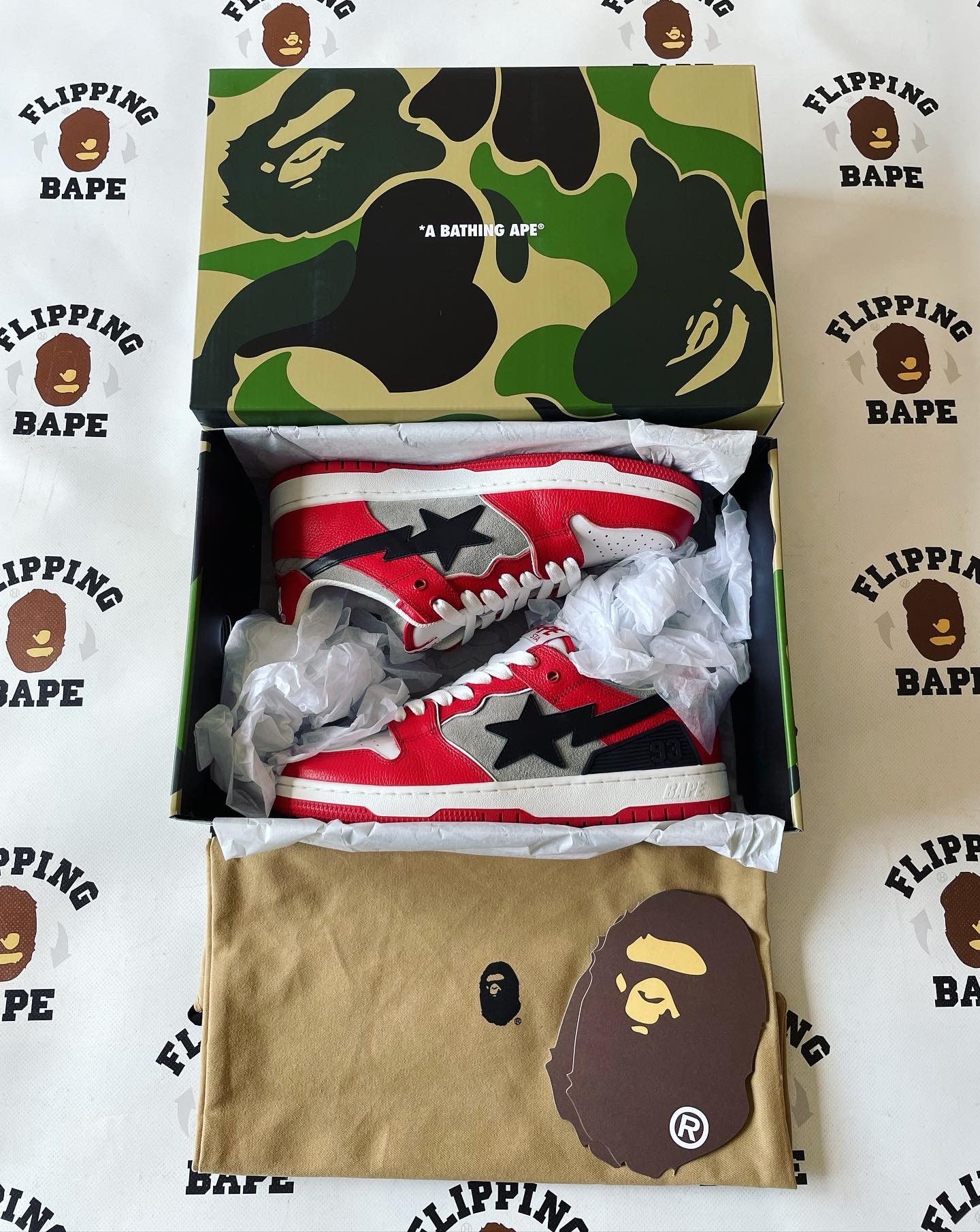 Bape BAPE SK8 STA 1 Size US 8 / EU 41 - 10 Thumbnail