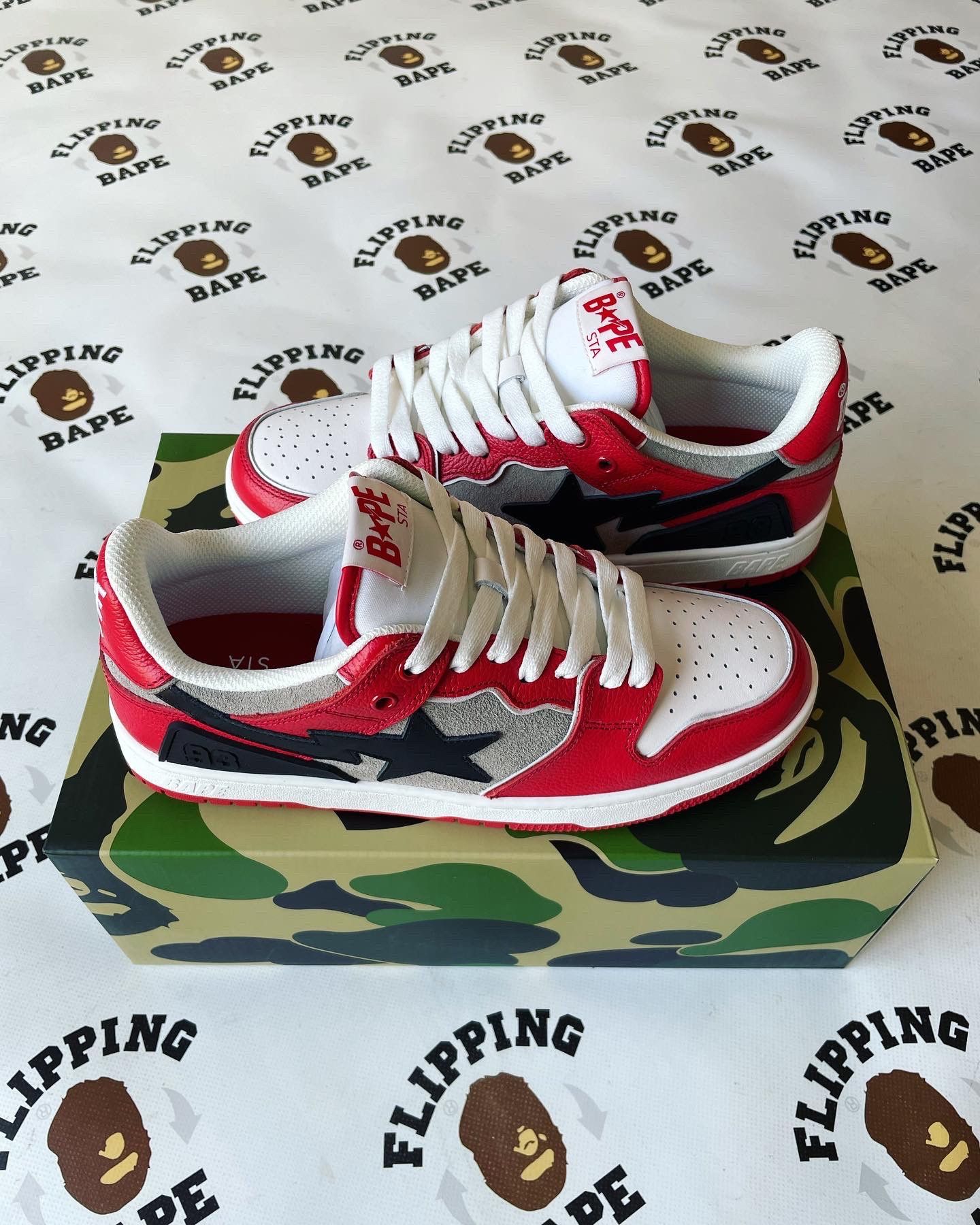 Bape BAPE SK8 STA 1 Size US 8 / EU 41 - 1 Thumbnail