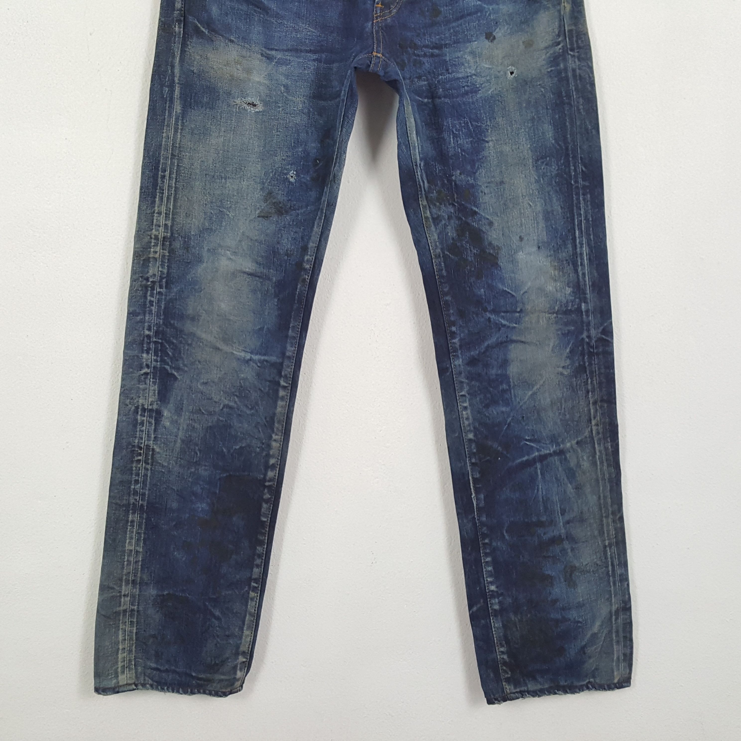 Vintage PRPS NOIR Japanese Brand Blue Denim Jeans