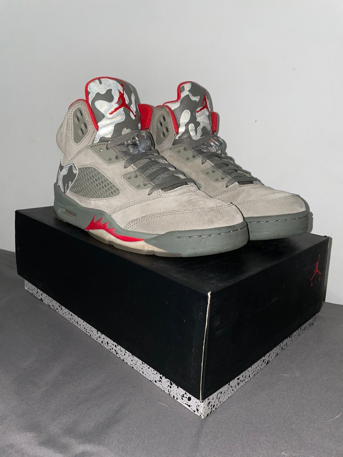Pre-owned Jordan Nike Air Jordan 5 Retro Camo Shoes
