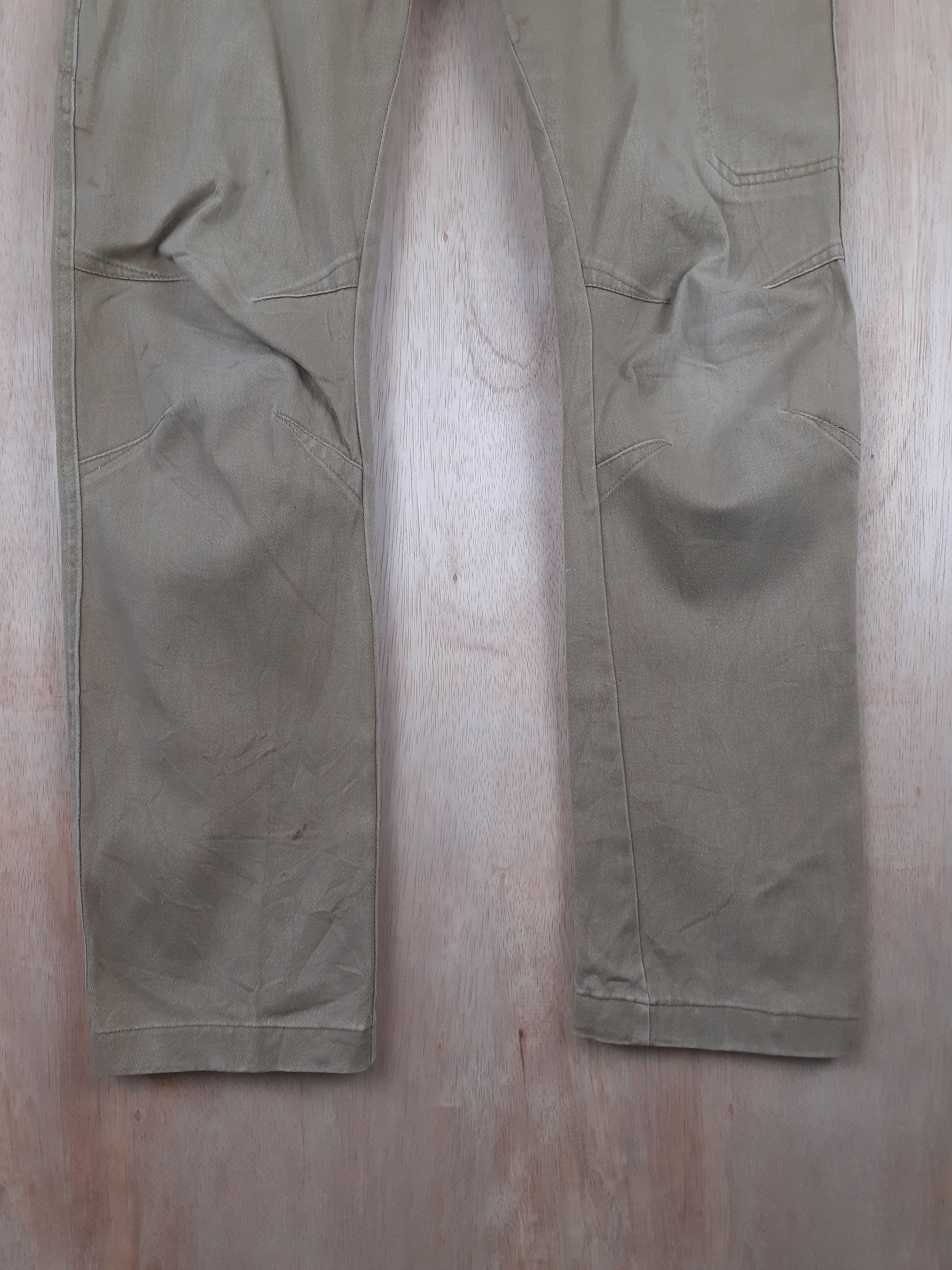 Japanese Brand Field Core multi pocket utility cargo brown pants #S234 Size US 30 / EU 46 - 3 Thumbnail