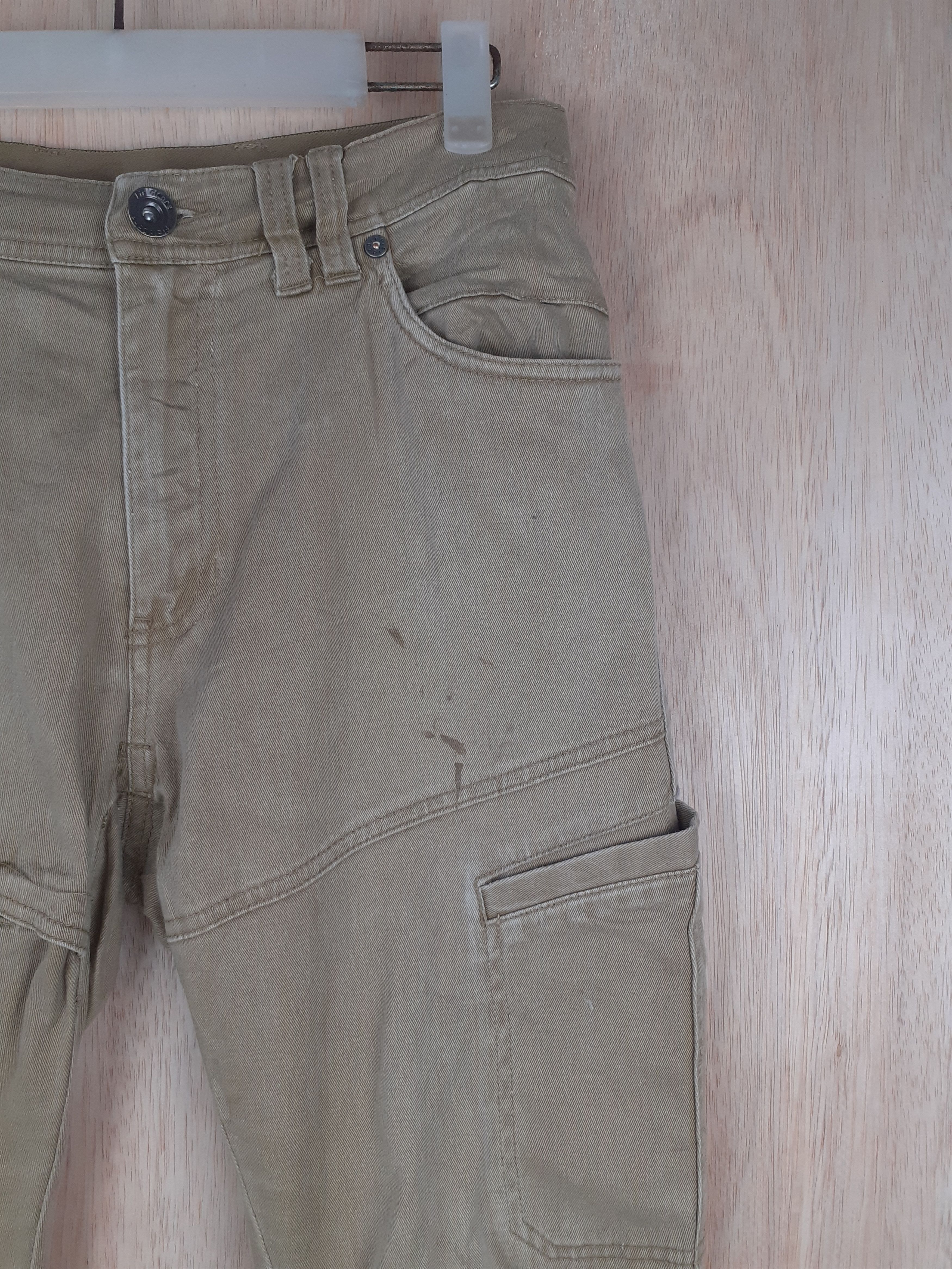Japanese Brand Field Core multi pocket utility cargo brown pants #S234 Size US 30 / EU 46 - 6 Thumbnail