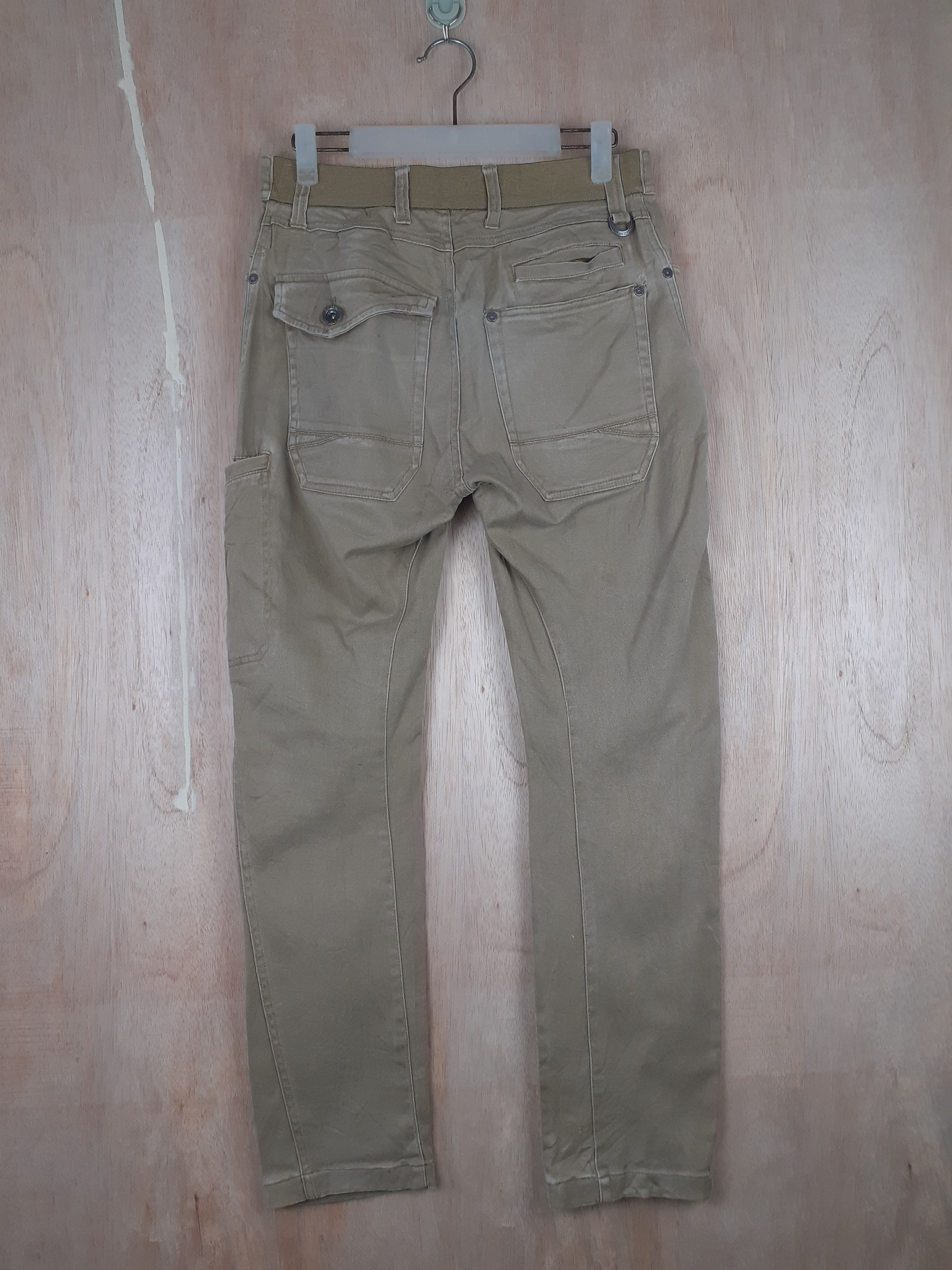Japanese Brand Field Core multi pocket utility cargo brown pants #S234 Size US 30 / EU 46 - 9 Thumbnail