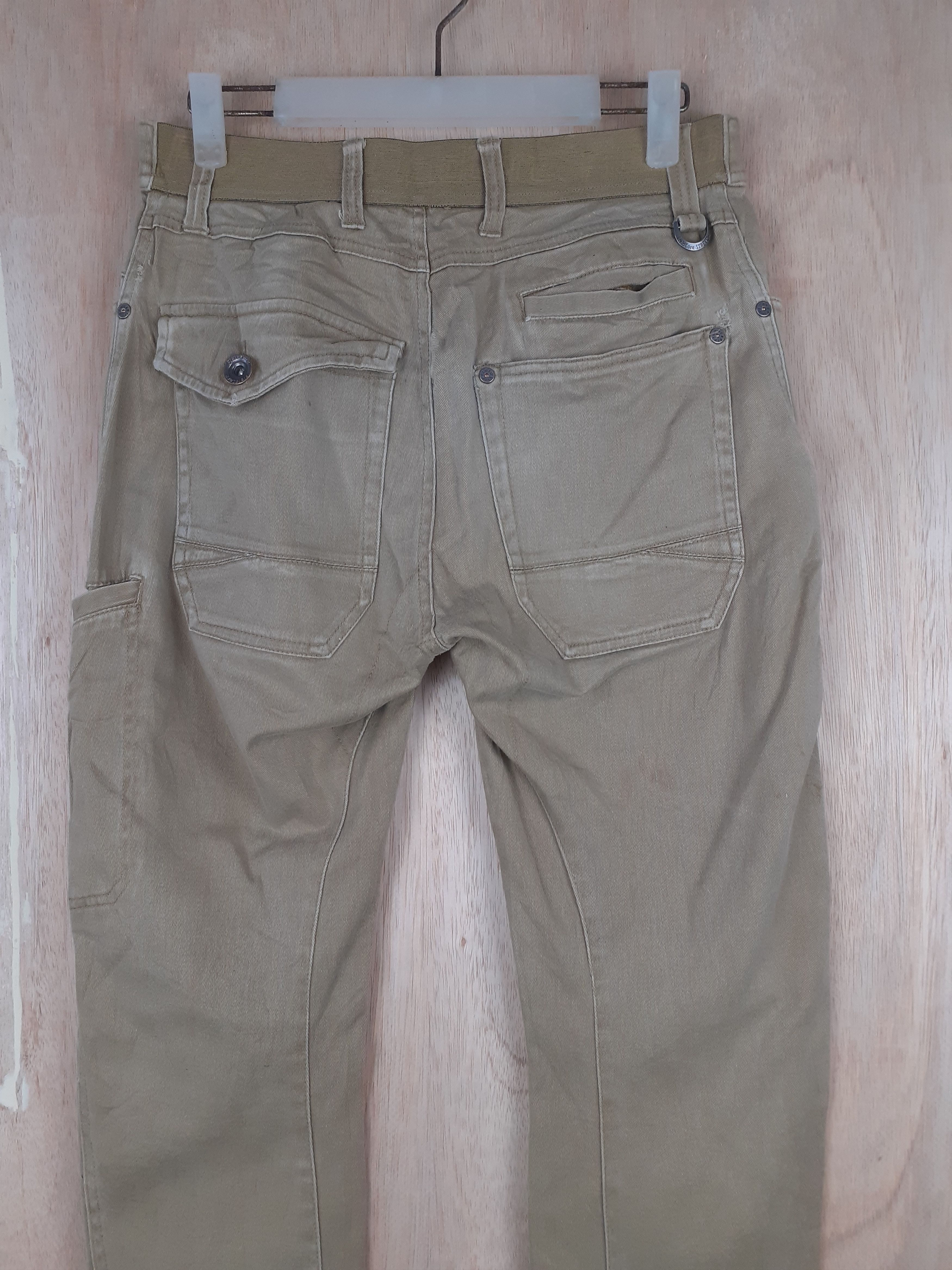 Japanese Brand Field Core multi pocket utility cargo brown pants #S234 Size US 30 / EU 46 - 10 Thumbnail
