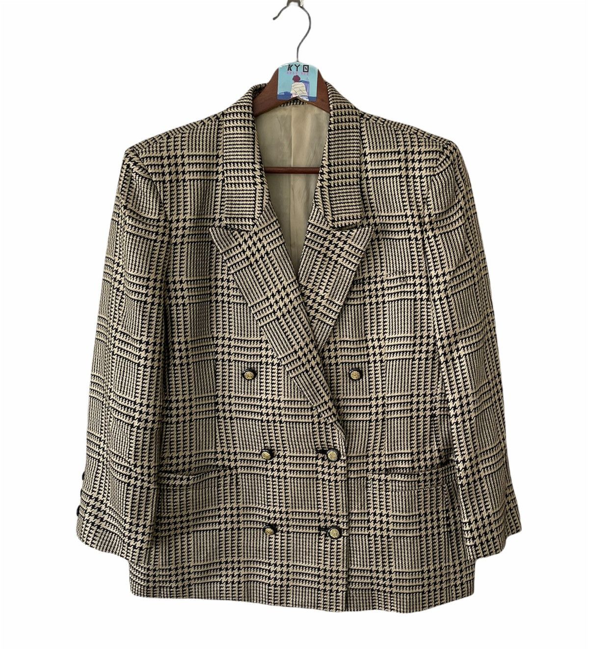 Burberry VINTAGE BURBERRYS BLAZER Size US M / EU 48-50 / 2 - 1 Thumbnail