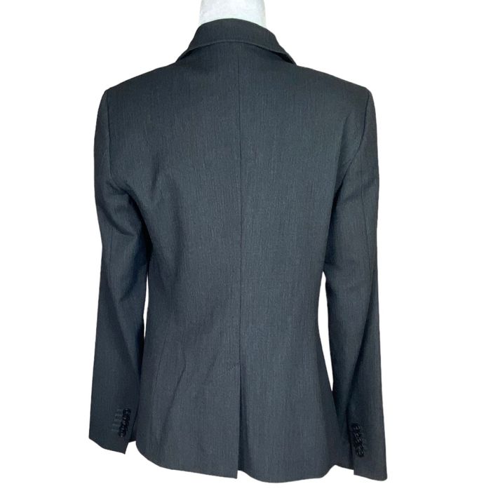 Designer STILE BENETTON Herringbone Tweed Gray 2-Button Blazer | Grailed