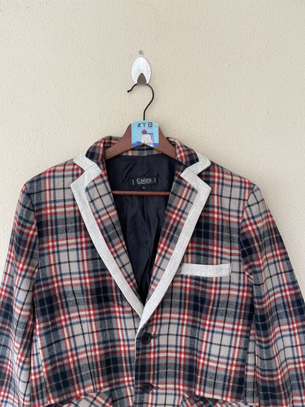 Japanese Brand × Vintage CUIRS LONDON TOKYO JACKET BLAZER Size US L / EU 52-54 / 3 - 4 Thumbnail