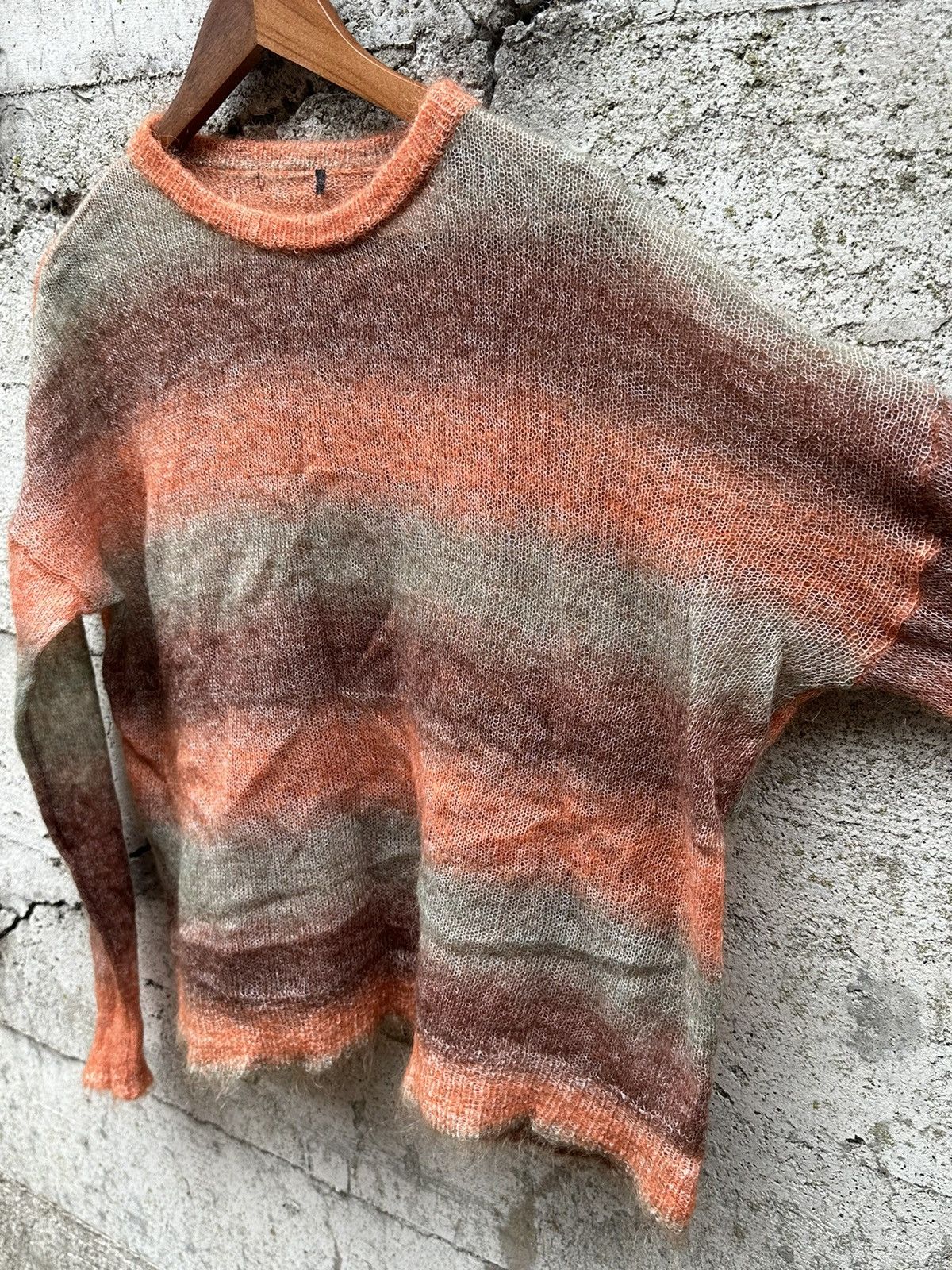 Japanese Brand RARE vintage Italian mohair sweater Size US M / EU 48-50 / 2 - 5 Thumbnail
