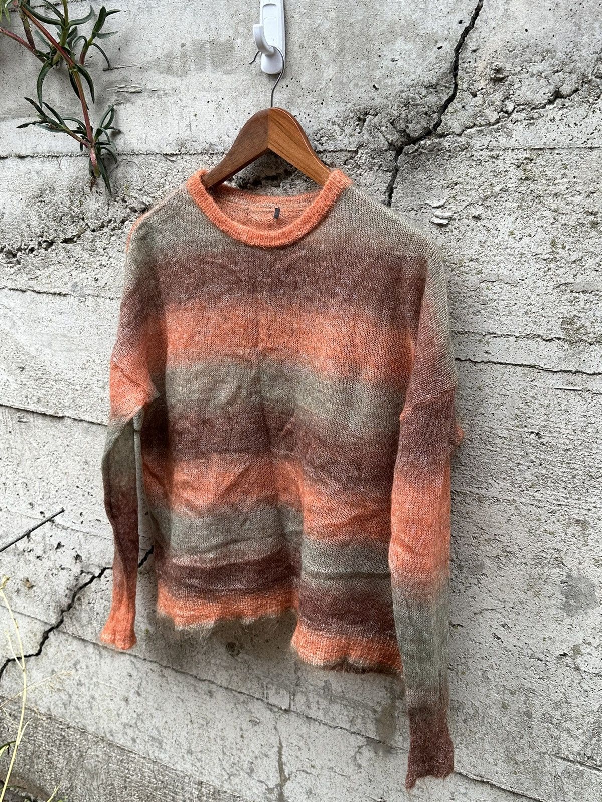 Japanese Brand RARE vintage Italian mohair sweater Size US M / EU 48-50 / 2 - 2 Thumbnail