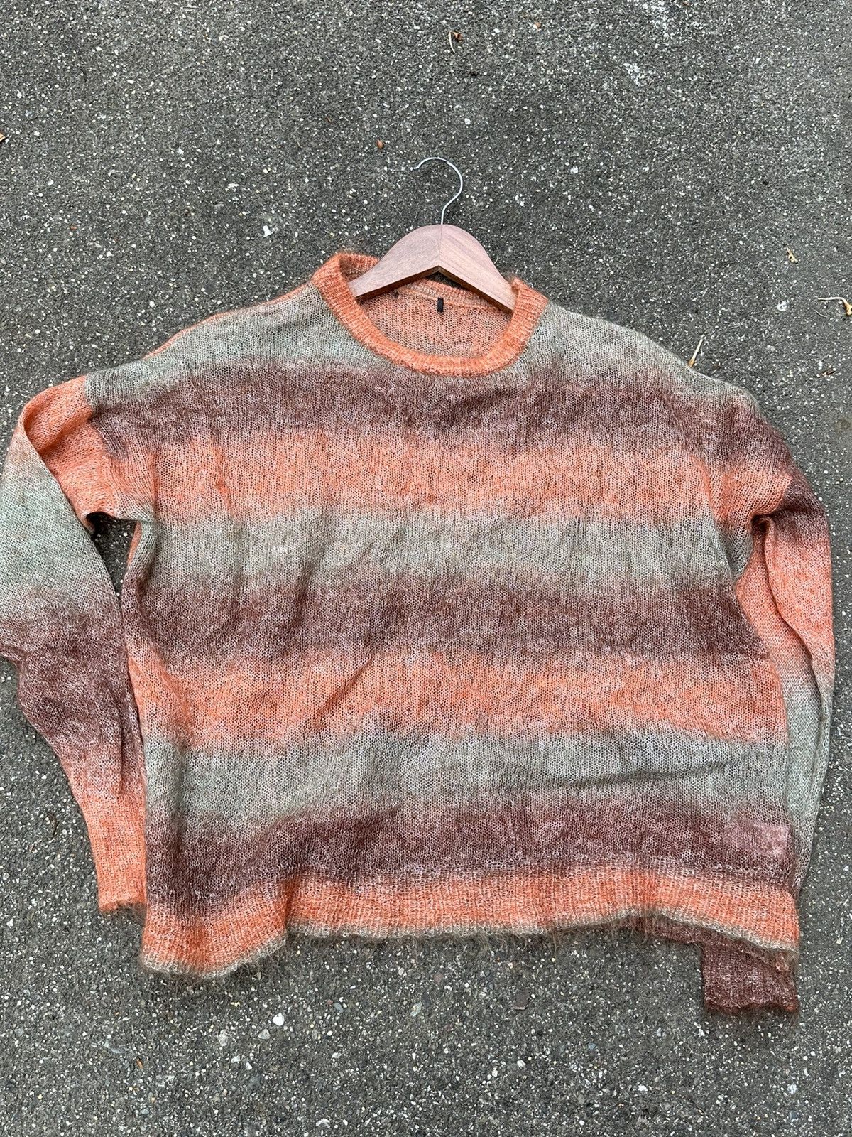 Japanese Brand RARE vintage Italian mohair sweater Size US M / EU 48-50 / 2 - 1 Thumbnail