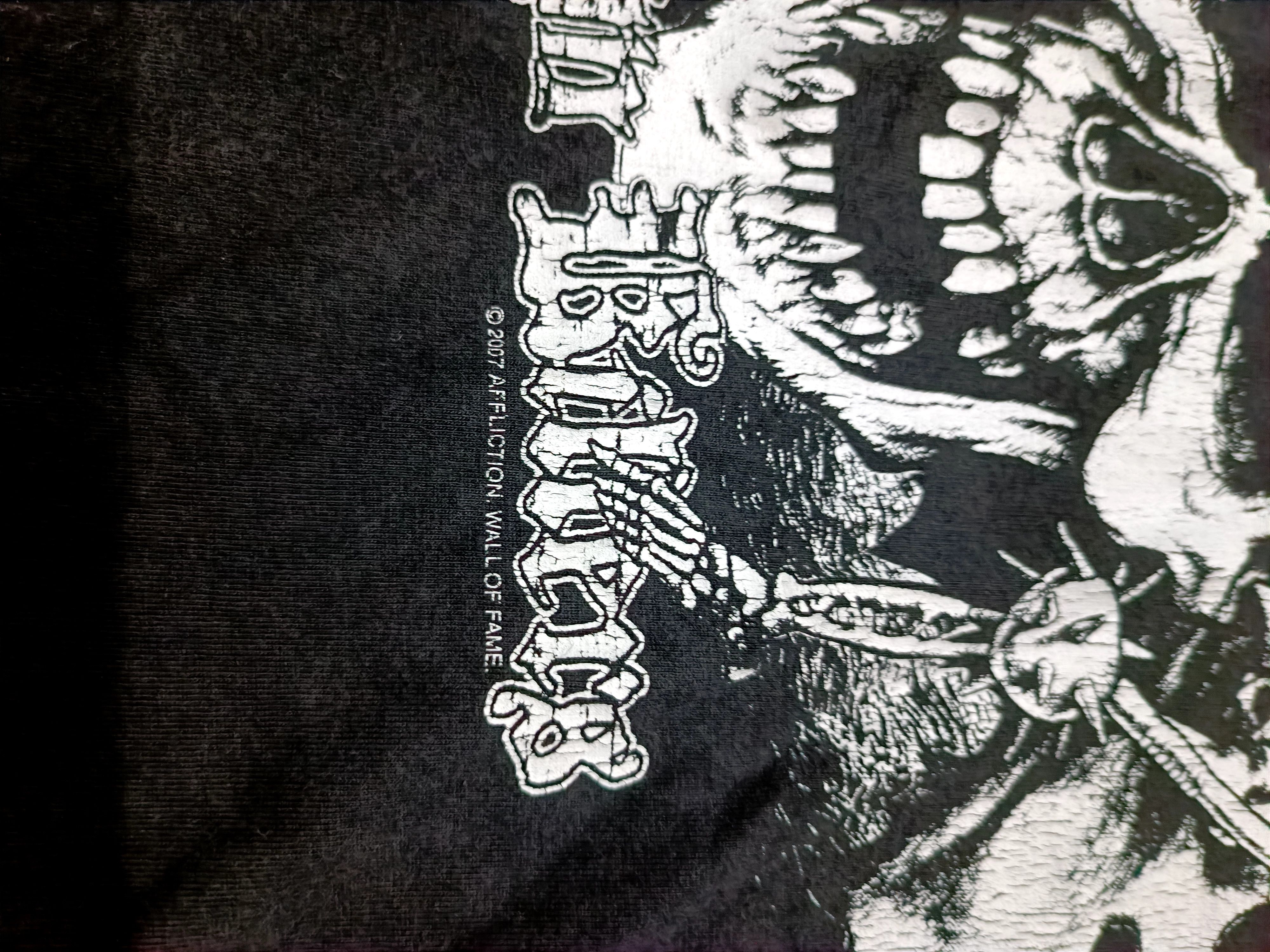 Affliction vintage t shirt bootleg affliction very rare Size US M / EU 48-50 / 2 - 3 Thumbnail