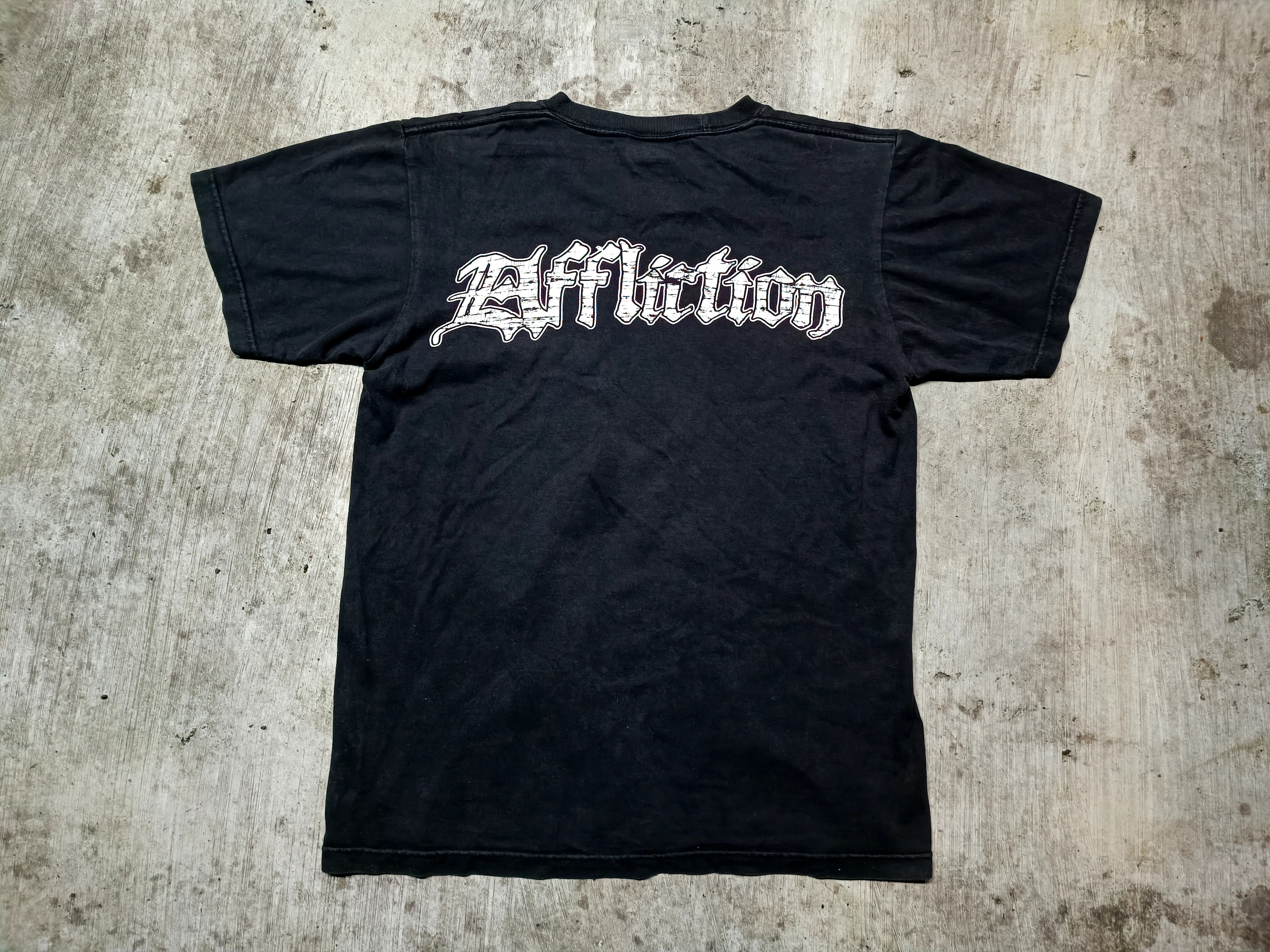 Affliction vintage t shirt bootleg affliction very rare Size US M / EU 48-50 / 2 - 2 Thumbnail