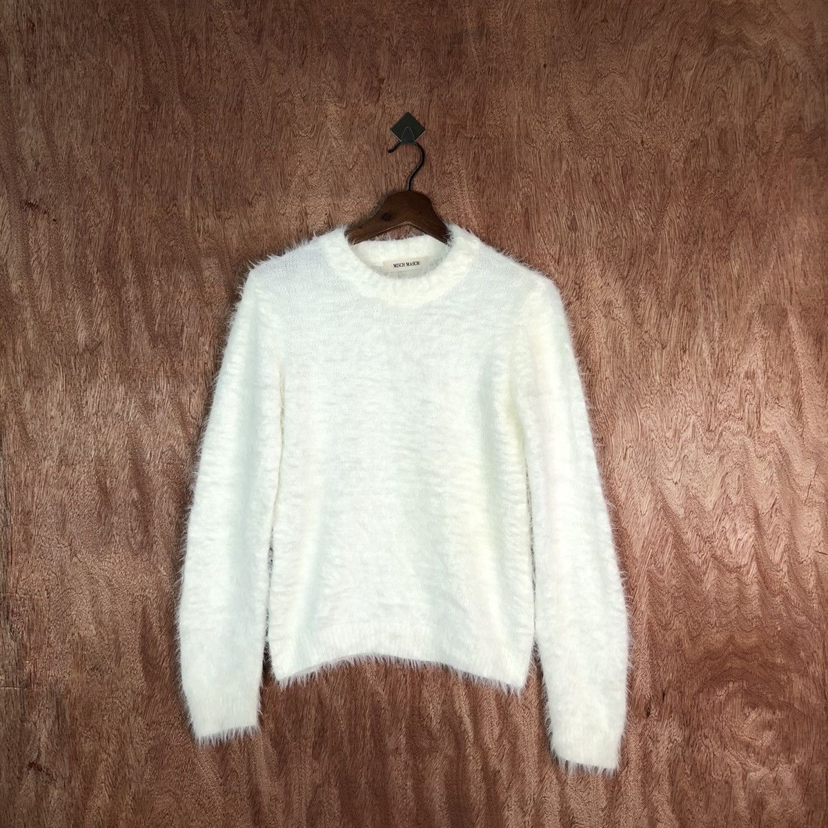 Hypebeast DL Misch Maschi Shag Shaggy Fur Mohair Knitwear #6609 Size US M / EU 48-50 / 2 - 1 Thumbnail