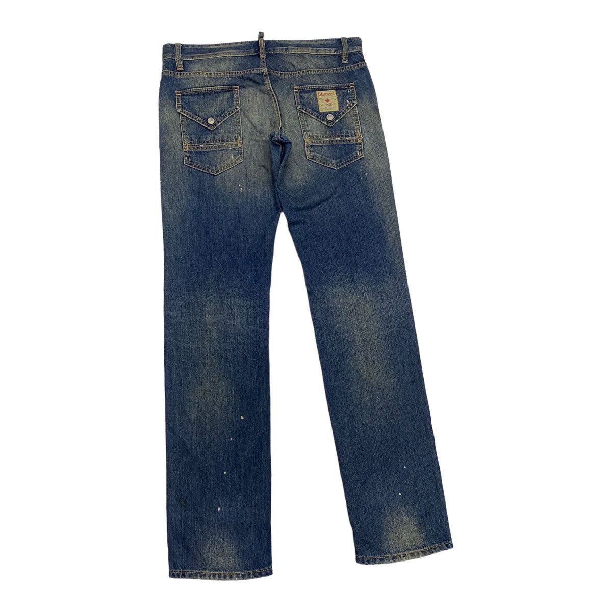 Dsquared2 DSQUARED2 DISTRESSED STYLE DENIM SLIM JEANS MADE IN ITALY Size US 35 - 6 Thumbnail