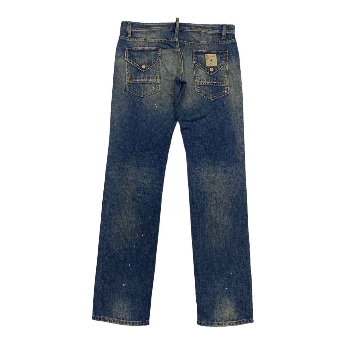 Dsquared2 DSQUARED2 DISTRESSED STYLE DENIM SLIM JEANS MADE IN ITALY Size US 35 - 2 Thumbnail