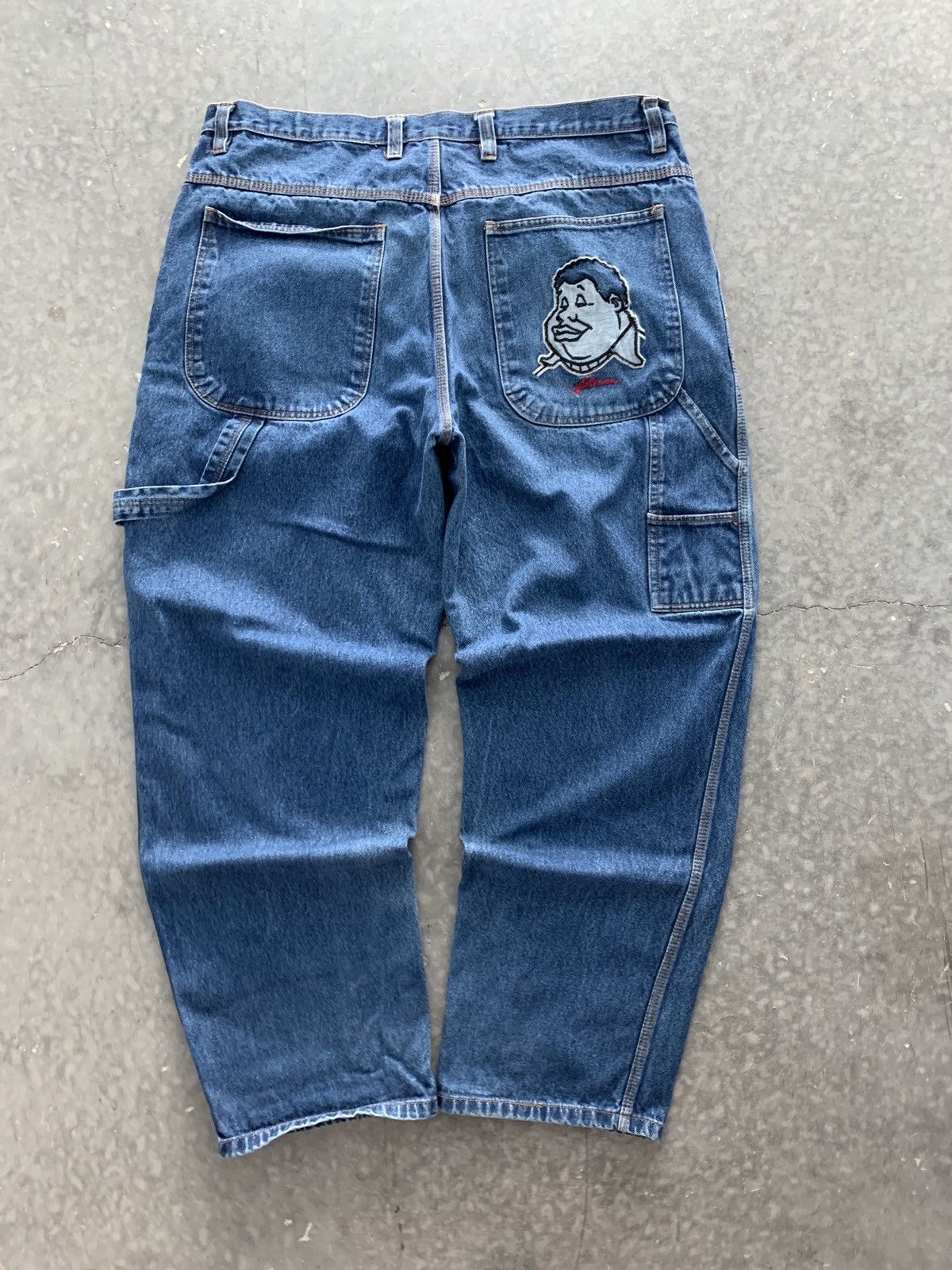 Southpole Crazy Vintage Y2K Baggy Fubu Fat Albert Carpenter Jeans | Grailed