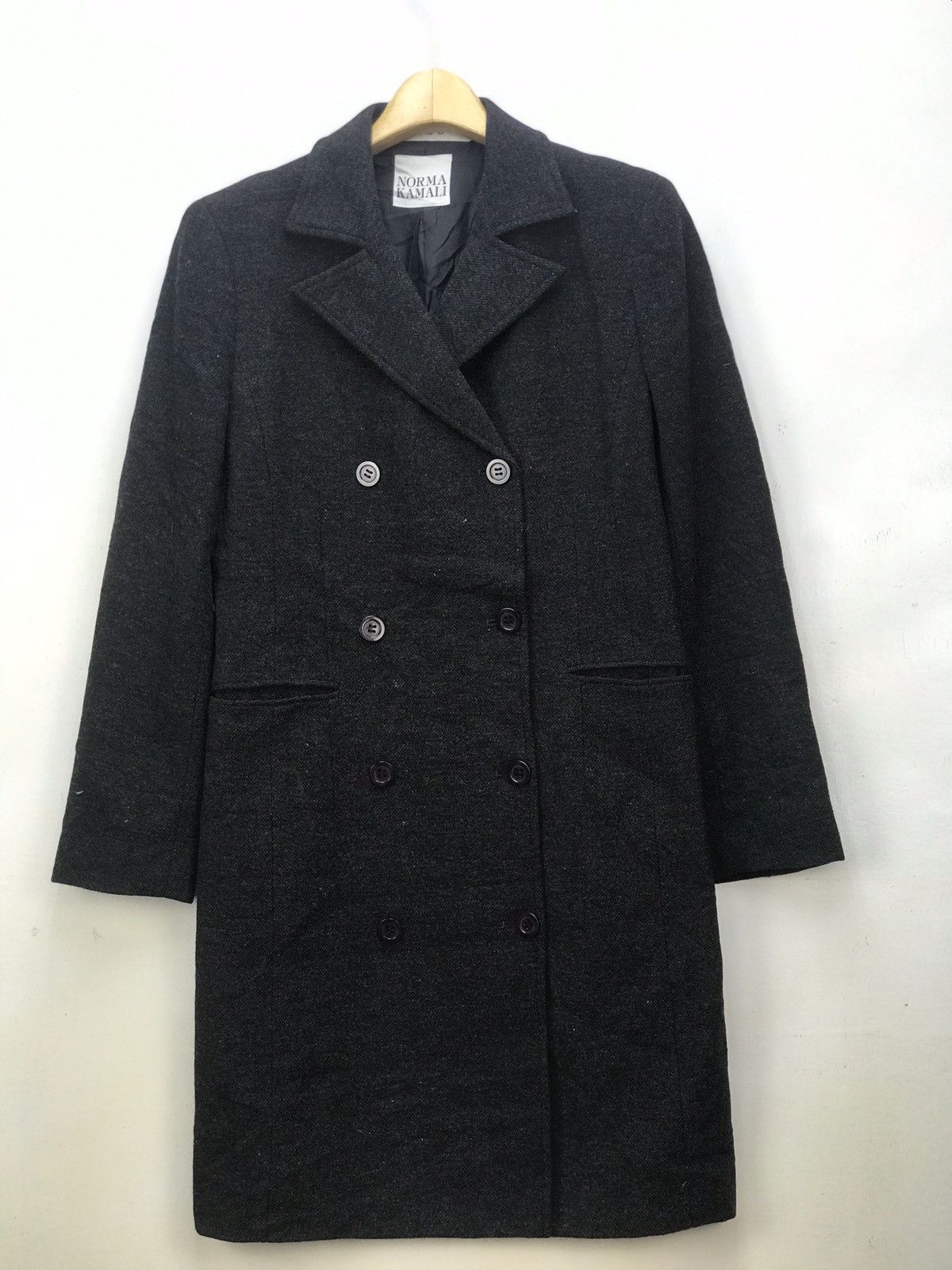 Japanese Brand Vintage Norma Kamali Long Jacket Parka Size US S / EU 44-46 / 1 - 1 Thumbnail