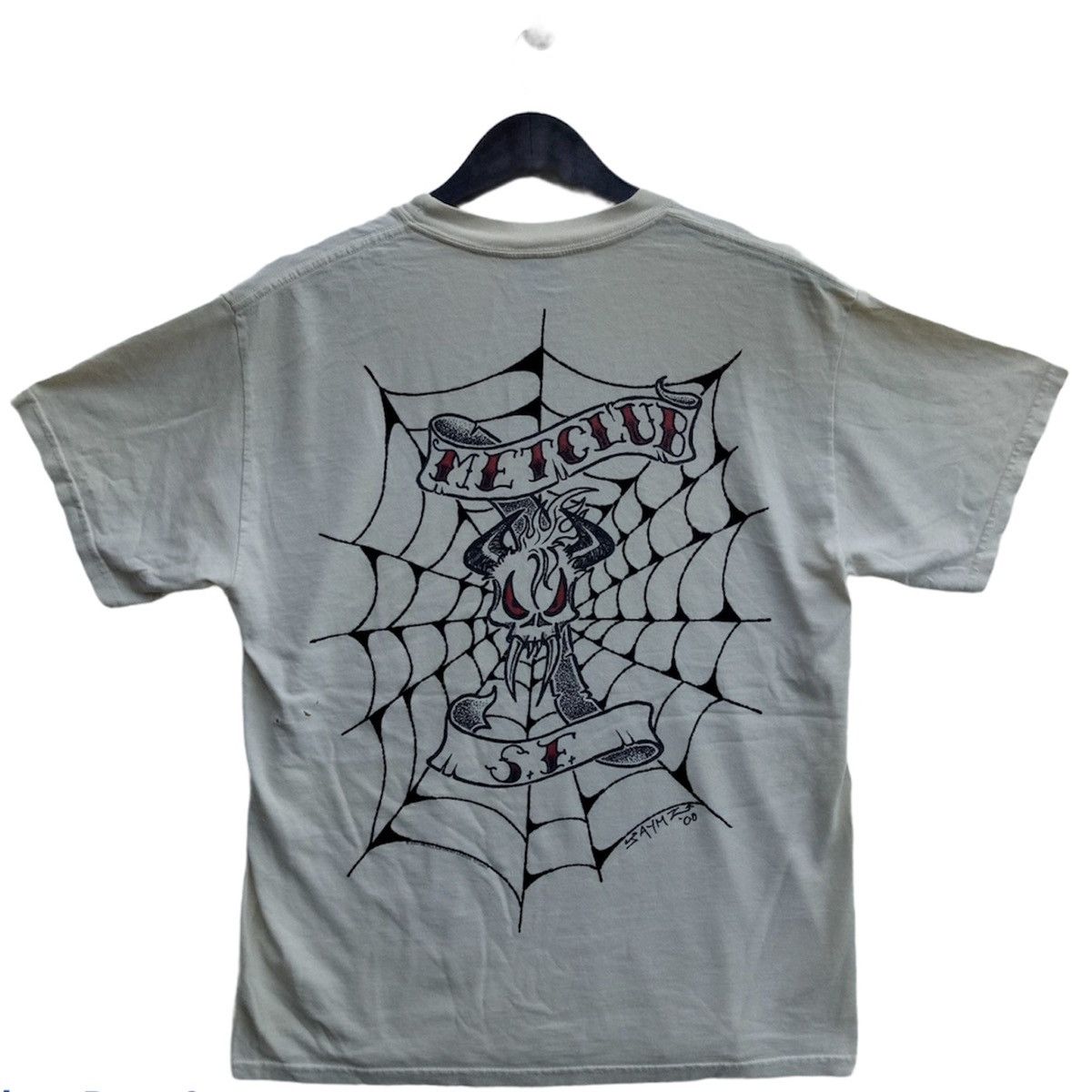 COTTON TEES METALLICA Band T-shirt (Men's size L) cotton black type Vintage Second Hand main image 1