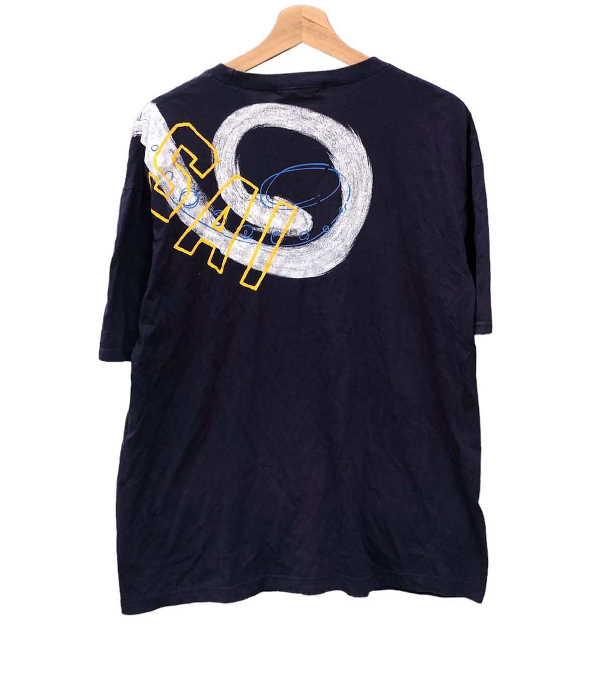 Yohji Yamamoto Kansai Sports Over print tees Size US L / EU 52-54 / 3 - 3 Thumbnail